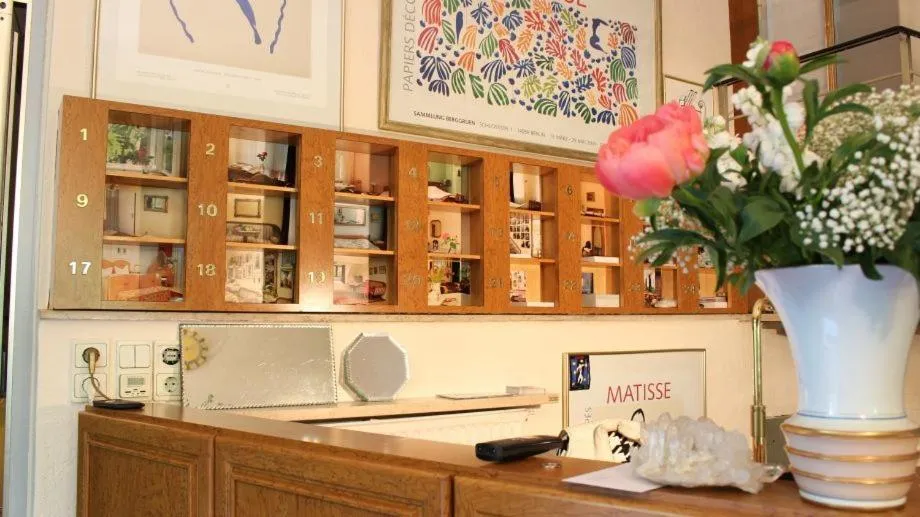 Lobby or reception in Das Literaturhotel Berlin