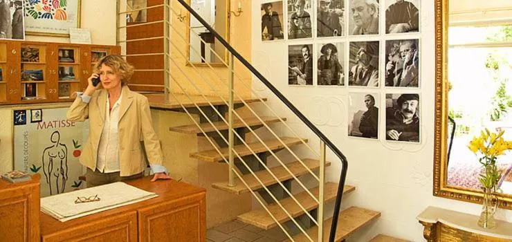 Lobby or reception in Das Literaturhotel Berlin