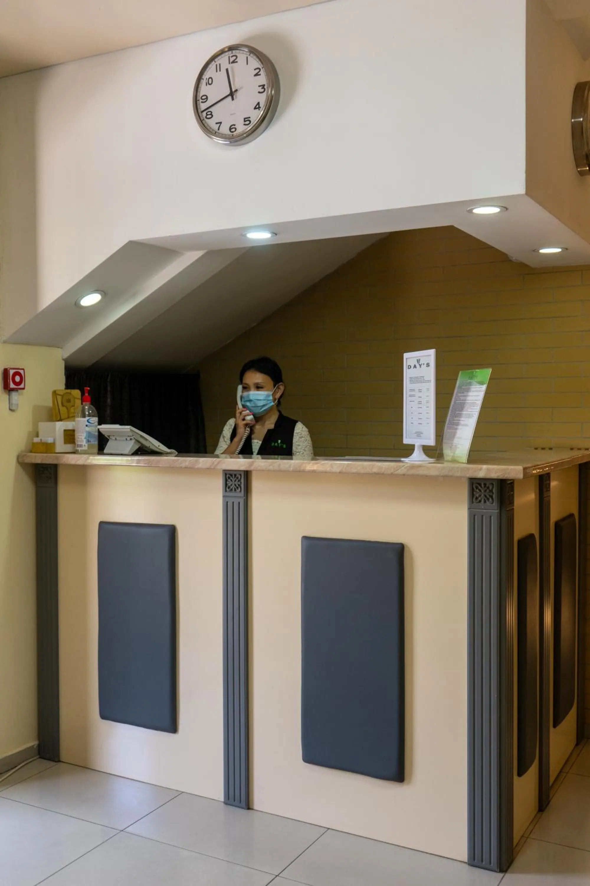 Staff in 7 days hotel