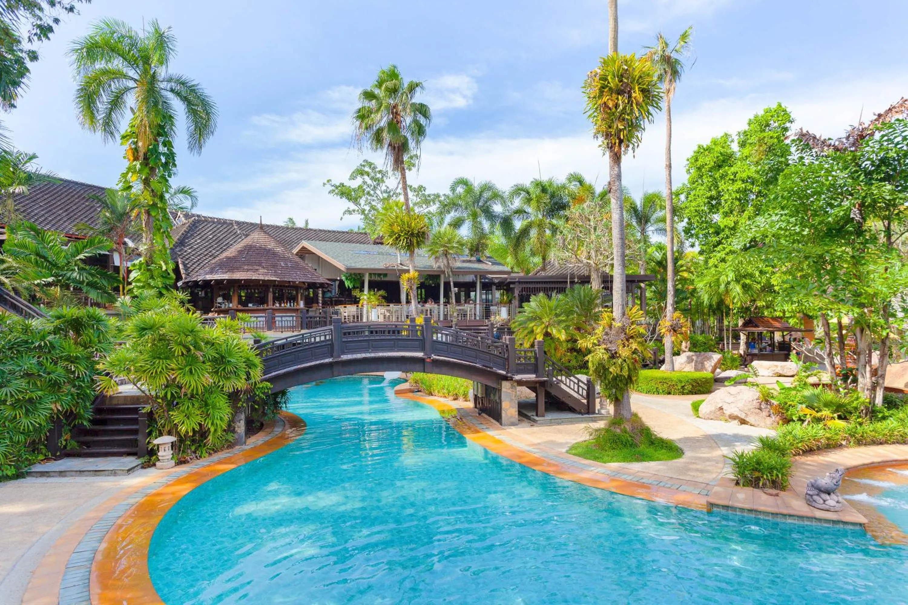 Pool view in The Hotspring Beach Resort & Spa - SHA Extra Plus