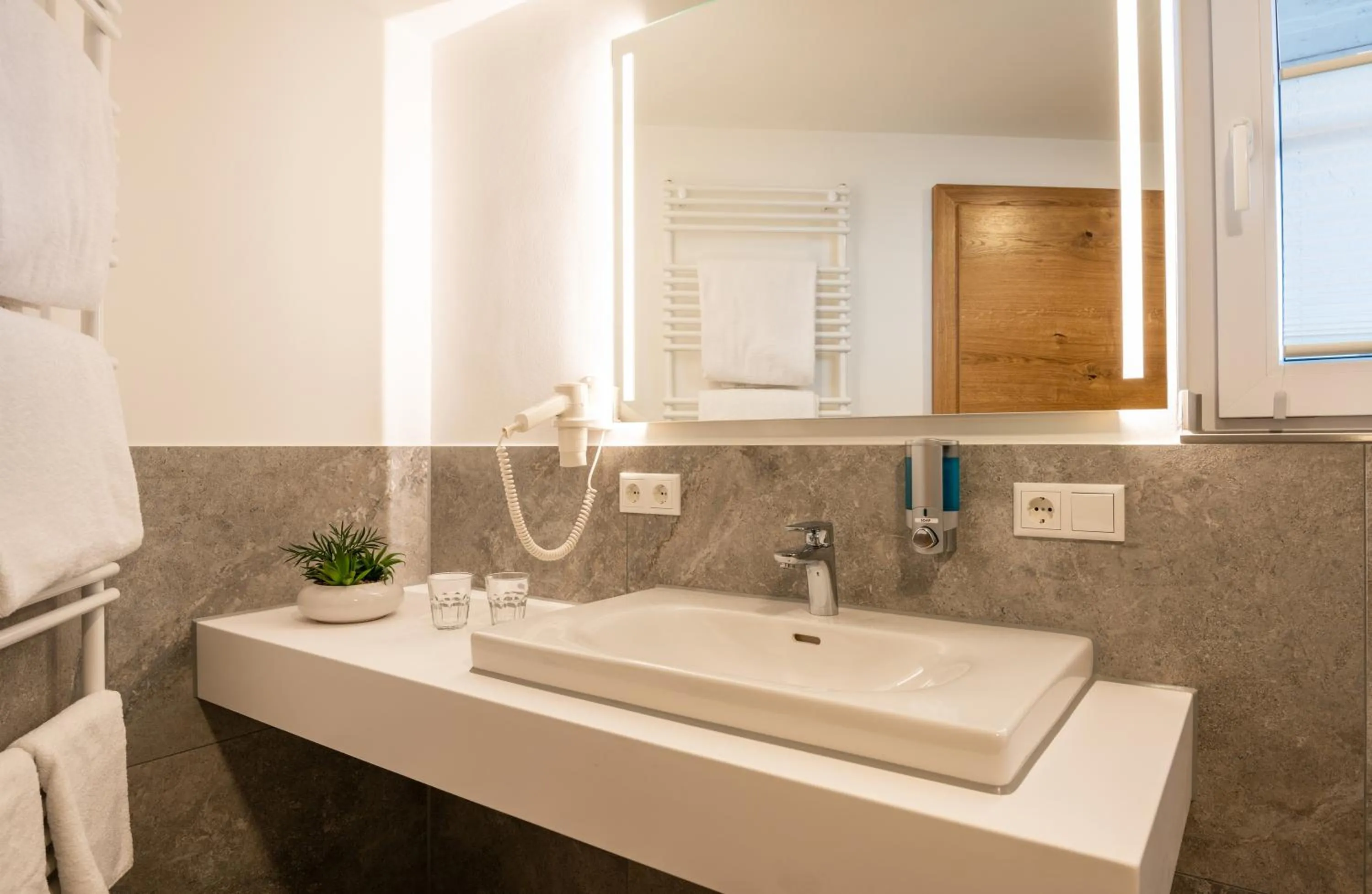 Bathroom in Landhotel Schwarzenbach - Wellness & Spa