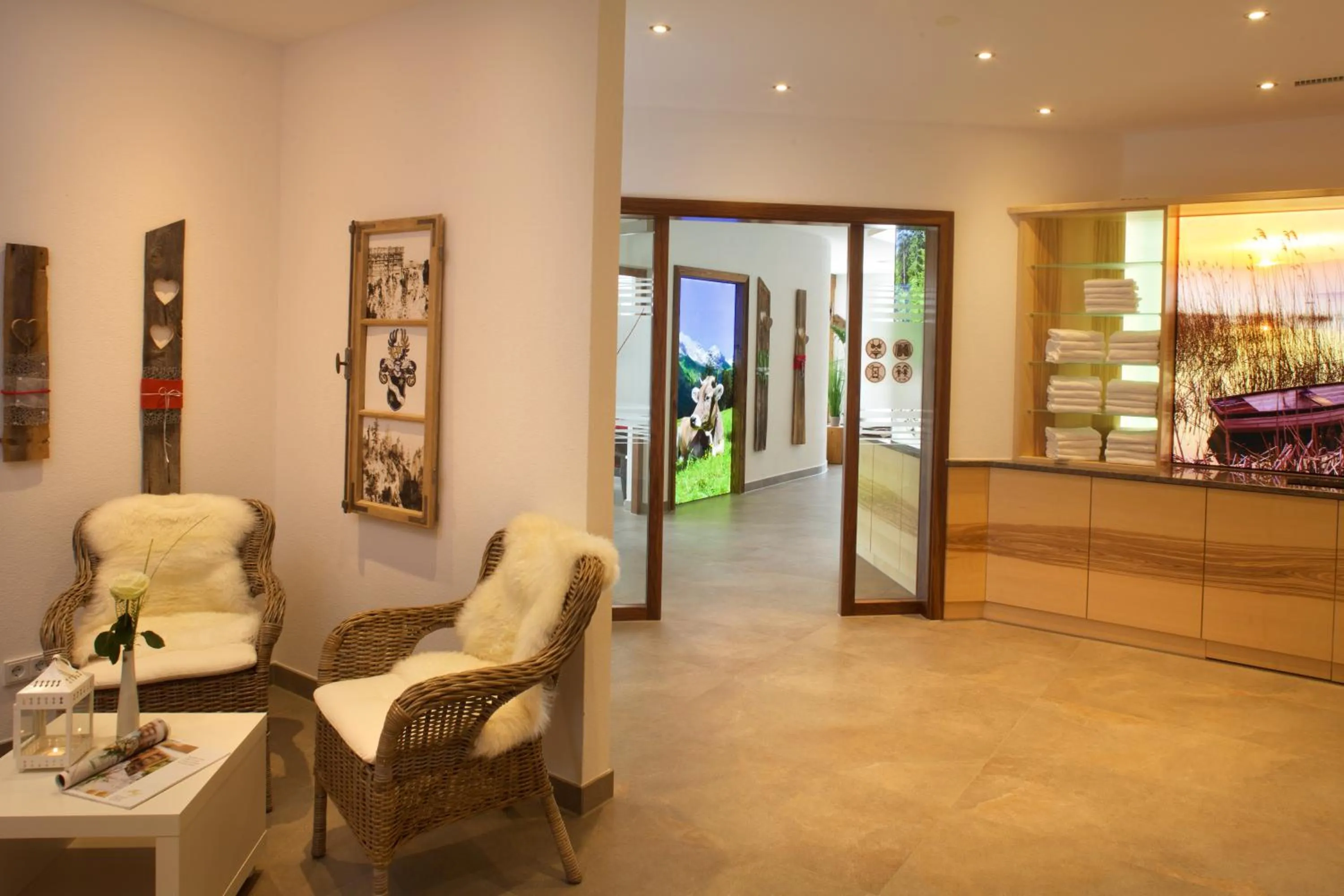 Sauna in Landhotel Schwarzenbach - Wellness & Spa