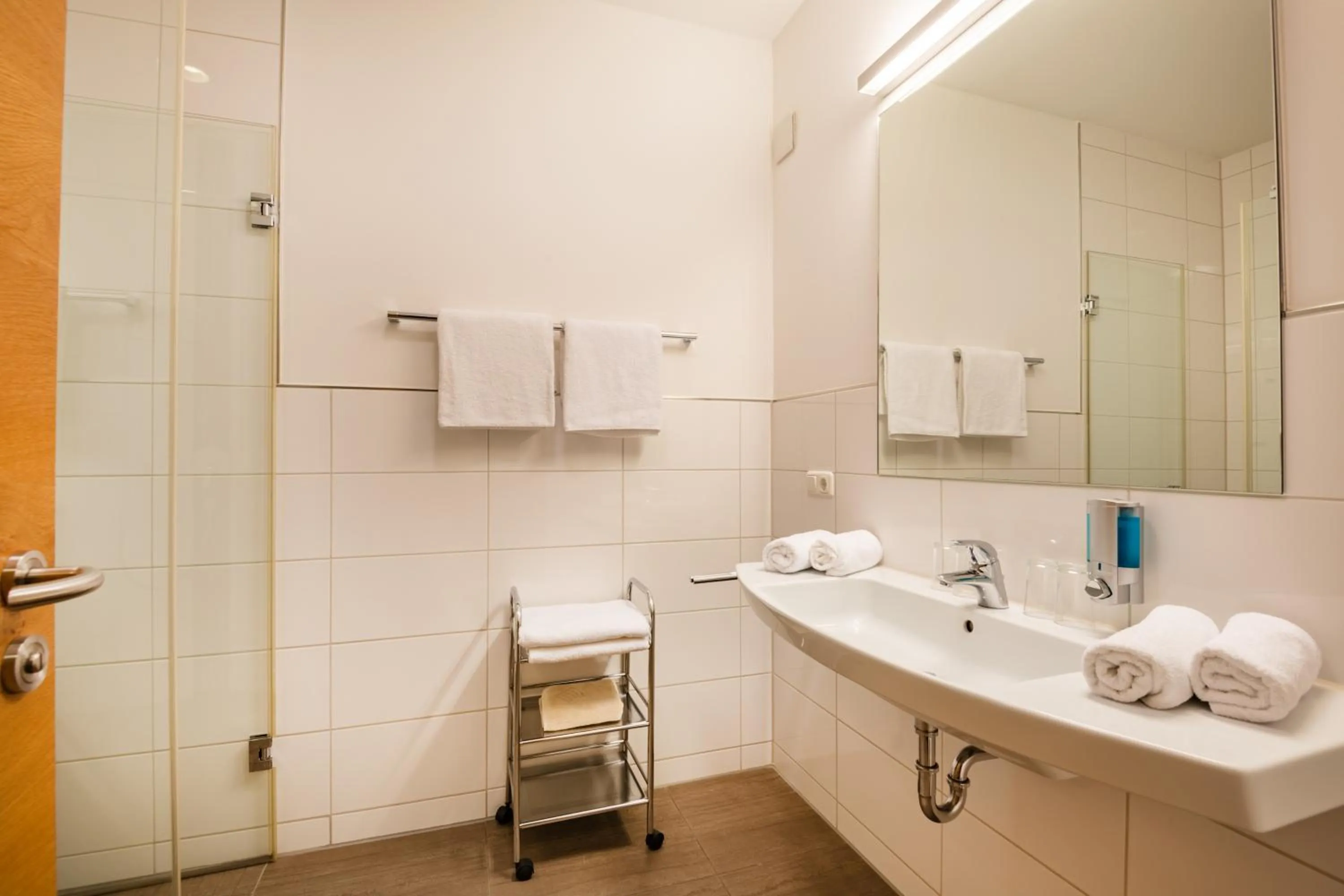 Toilet in Landhotel Schwarzenbach - Wellness & Spa