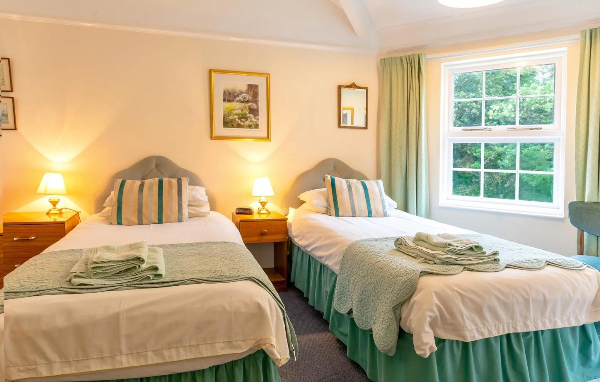 Bed in Blue Bell Inn