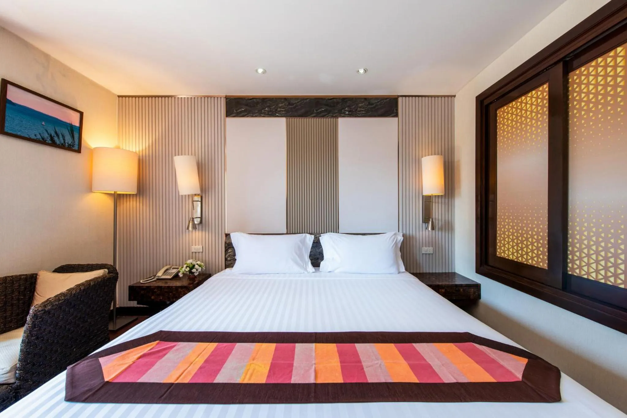 Bedroom, Bed in Garden Cliff Resort And Spa