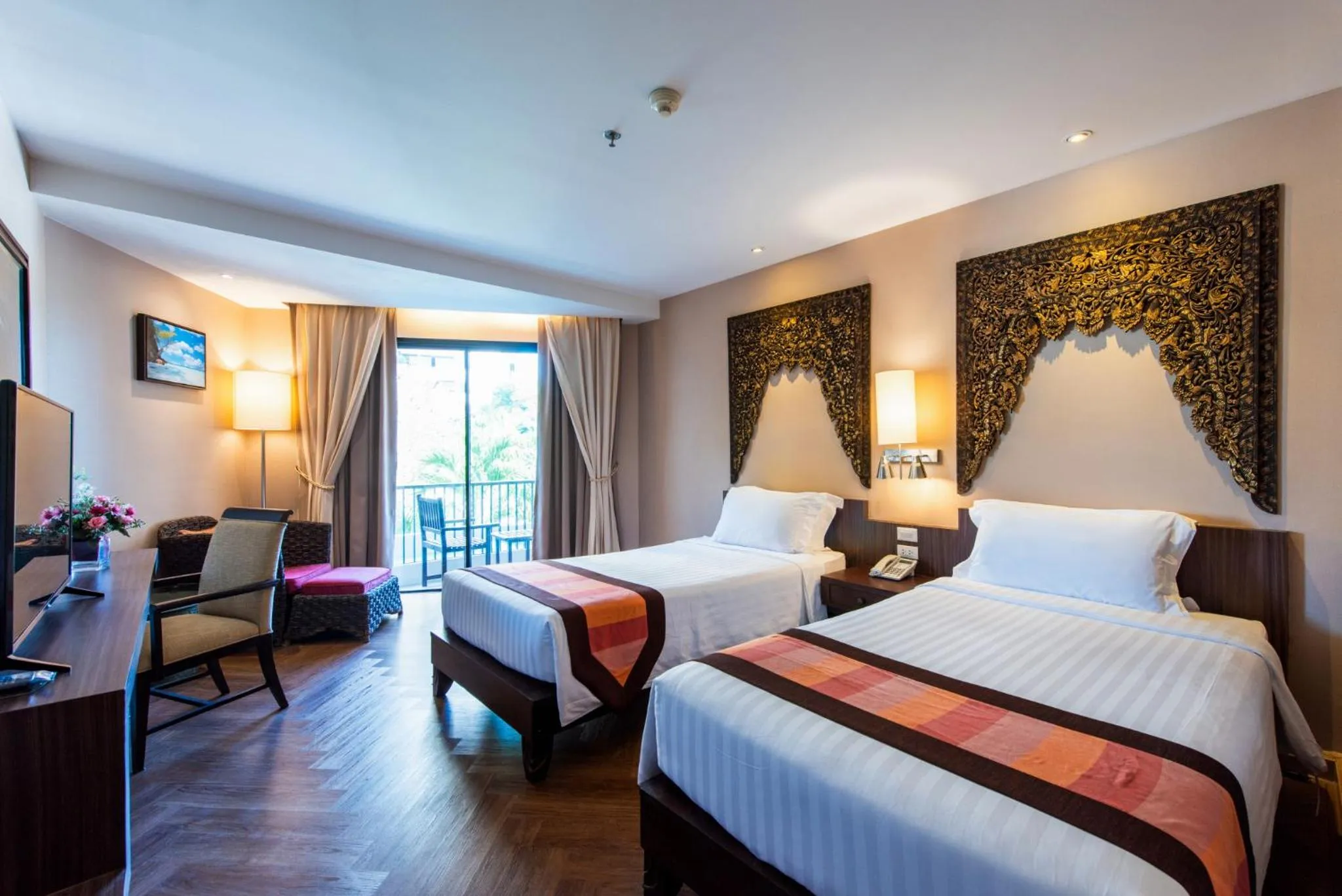 Bedroom, Bed in Garden Cliff Resort And Spa