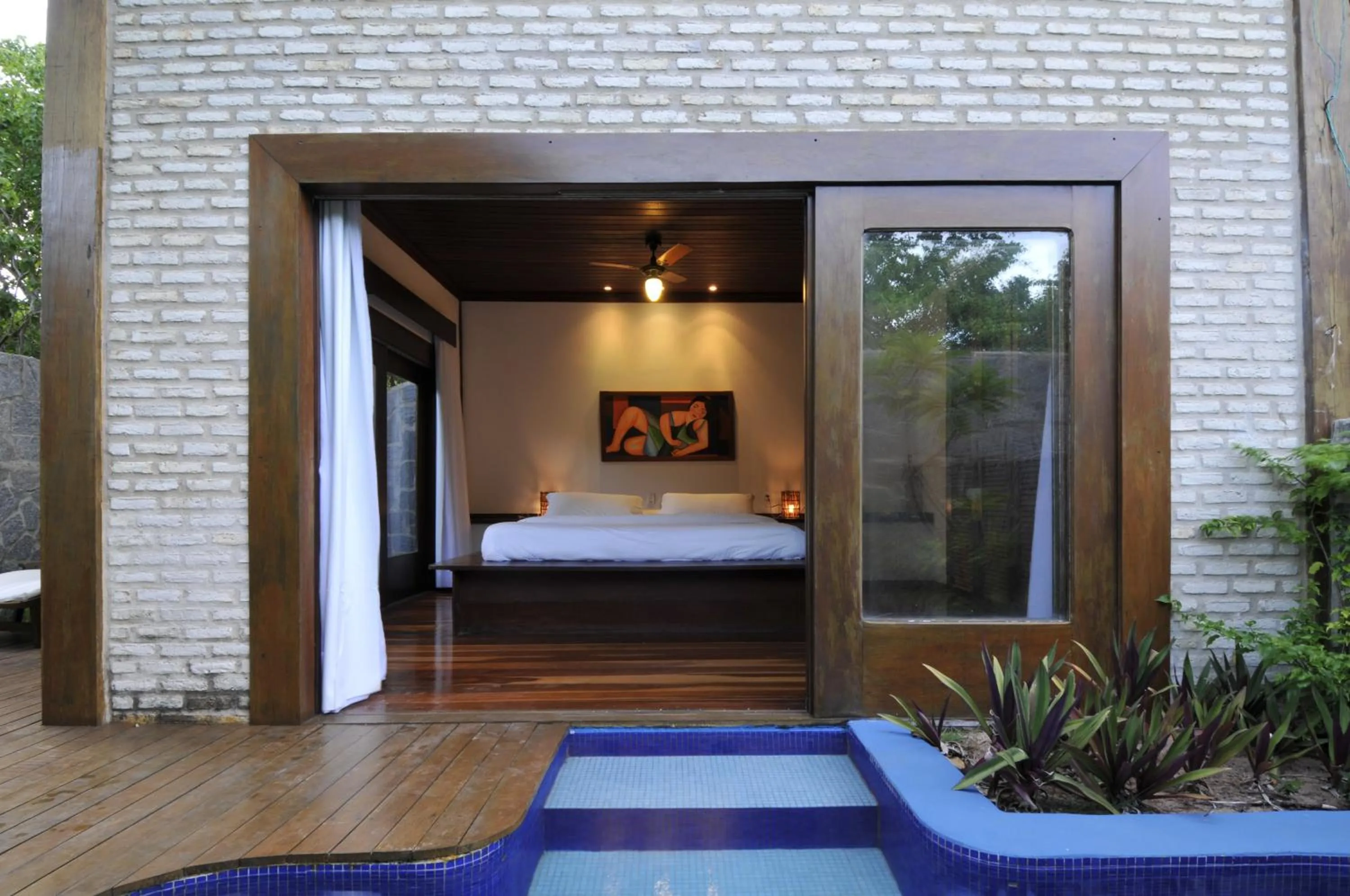 Patio, Bed in Sombra e Água Fresca Resort