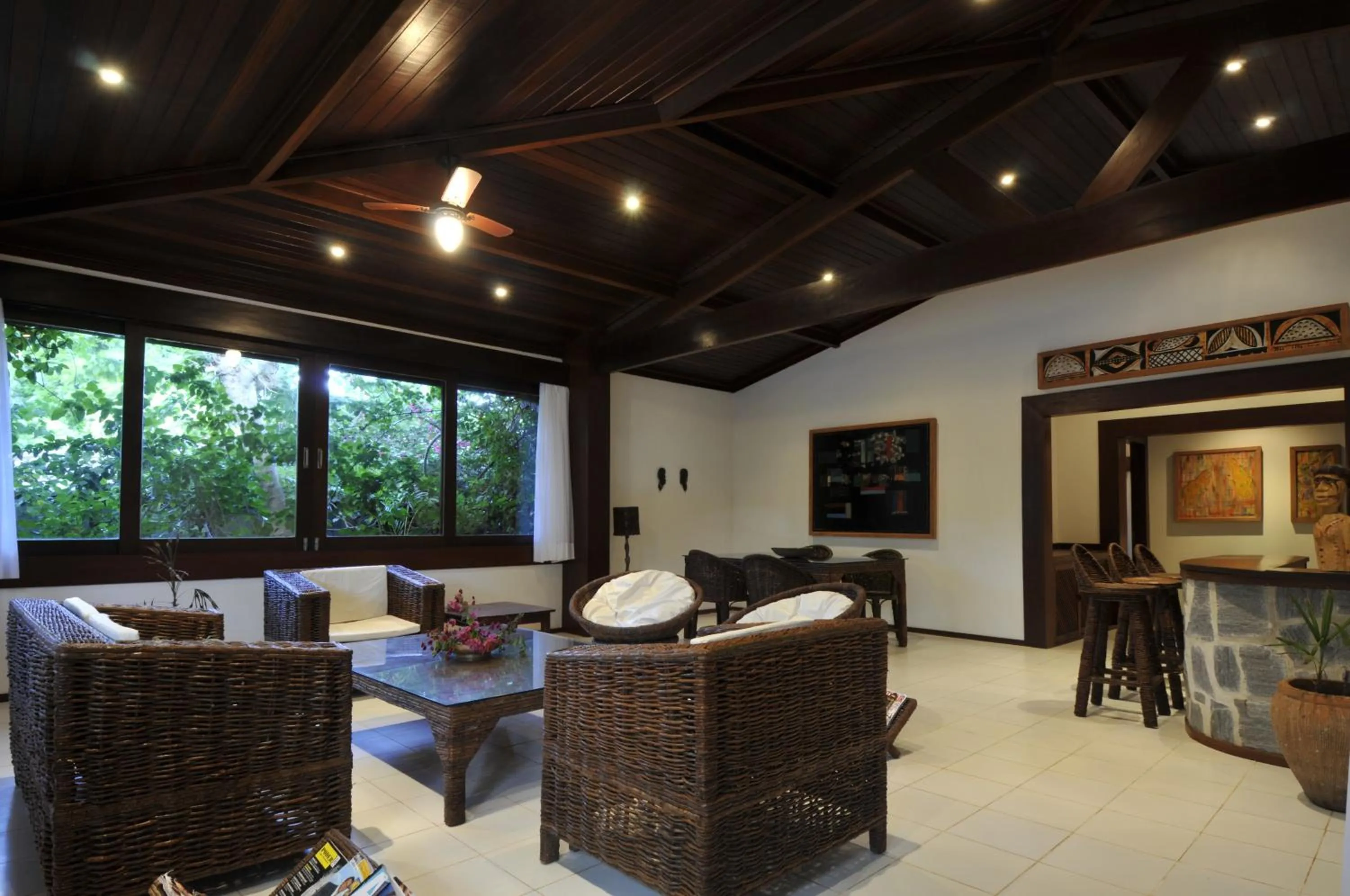 Lounge or bar in Sombra e Água Fresca Resort