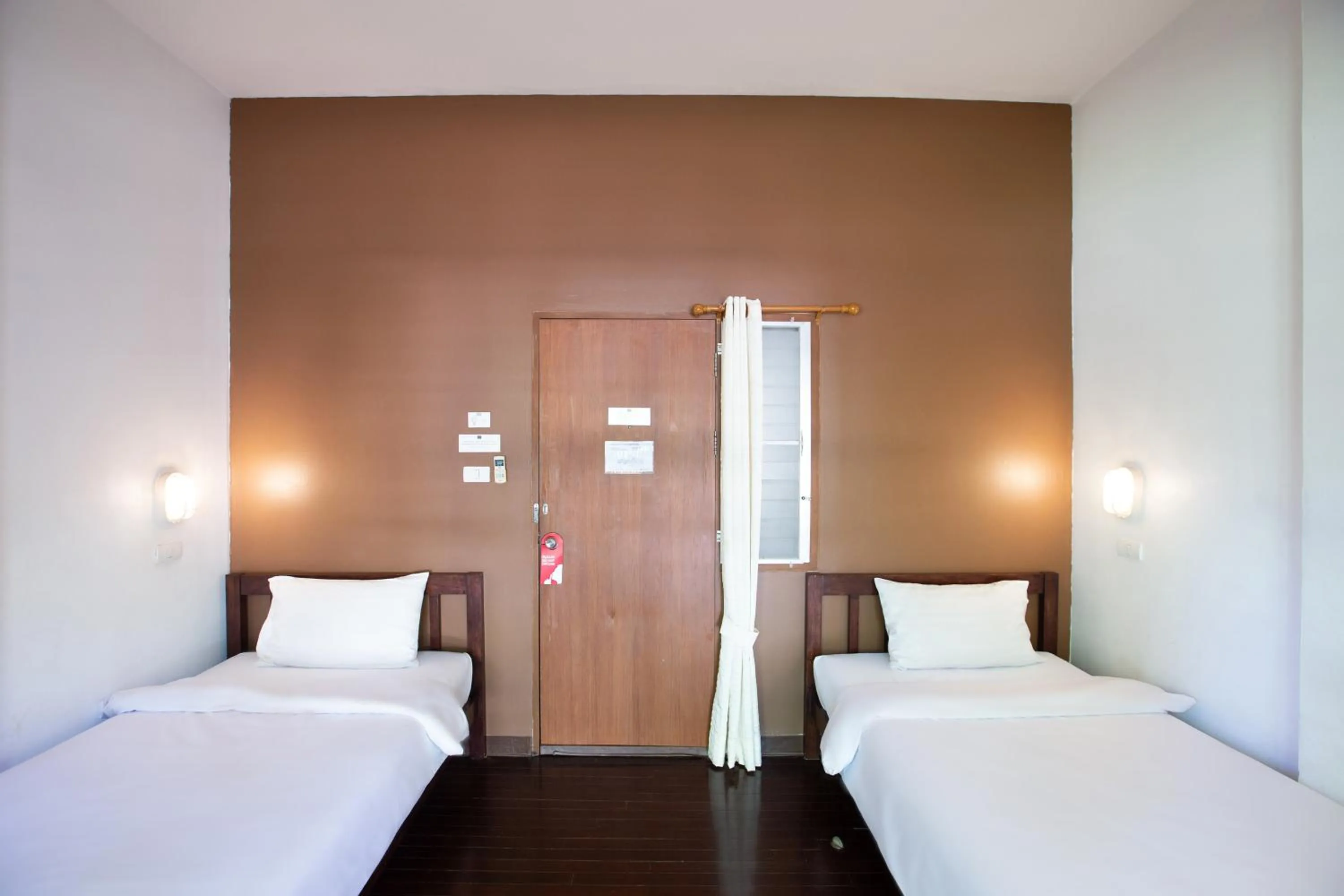 Bed in Eco Resort Chiang Mai