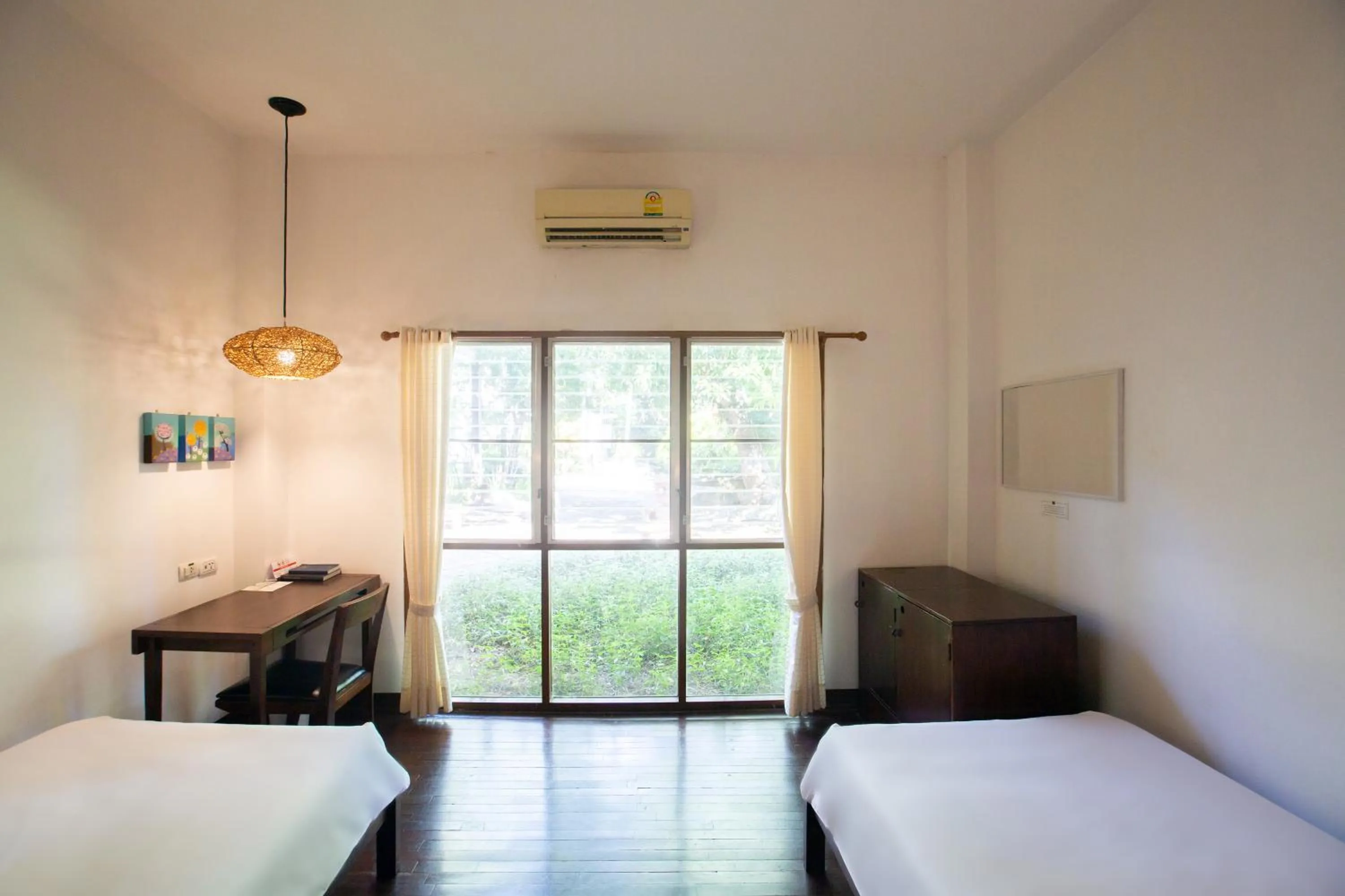 Bed in Eco Resort Chiang Mai