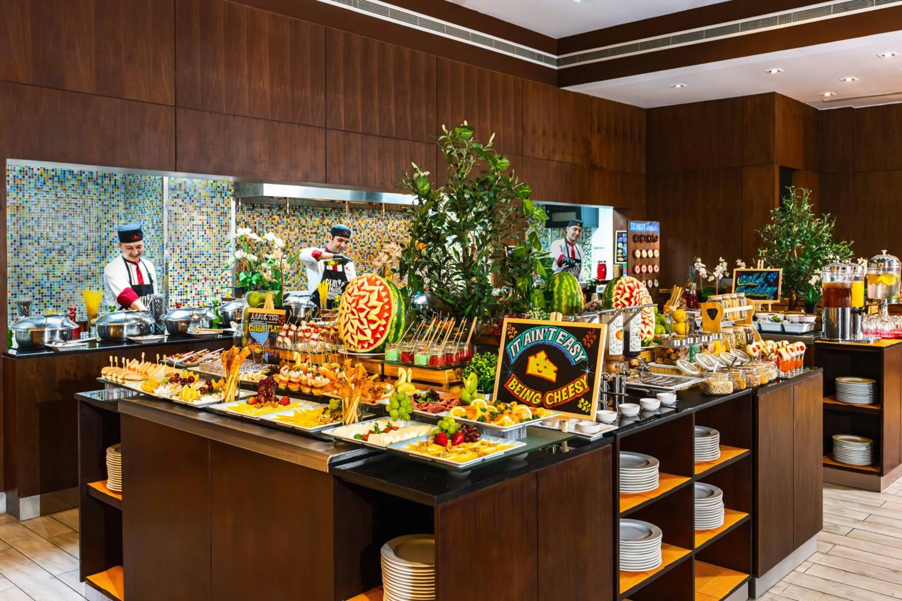 Food and drinks in The K Hotel