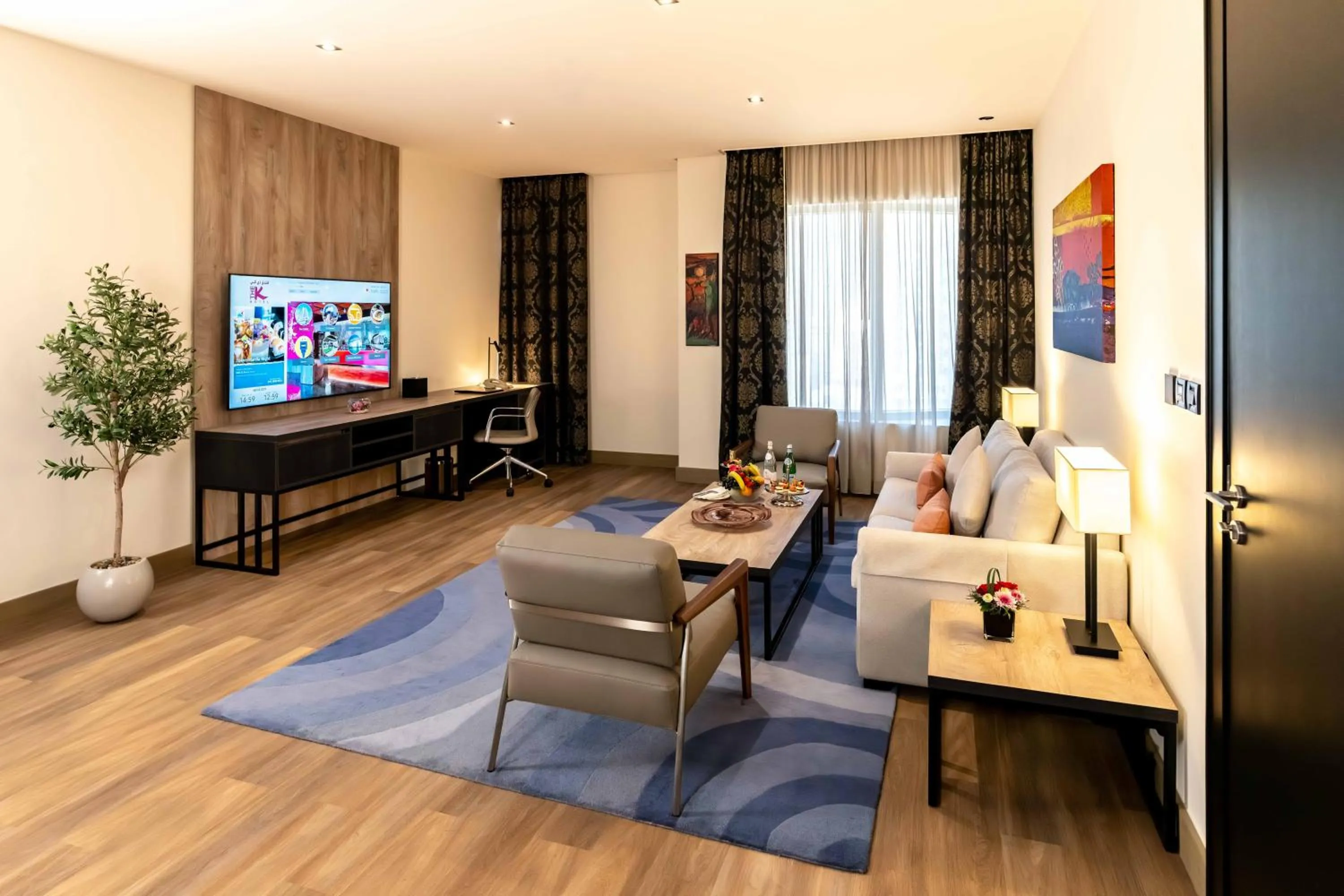 Living room in The K Hotel