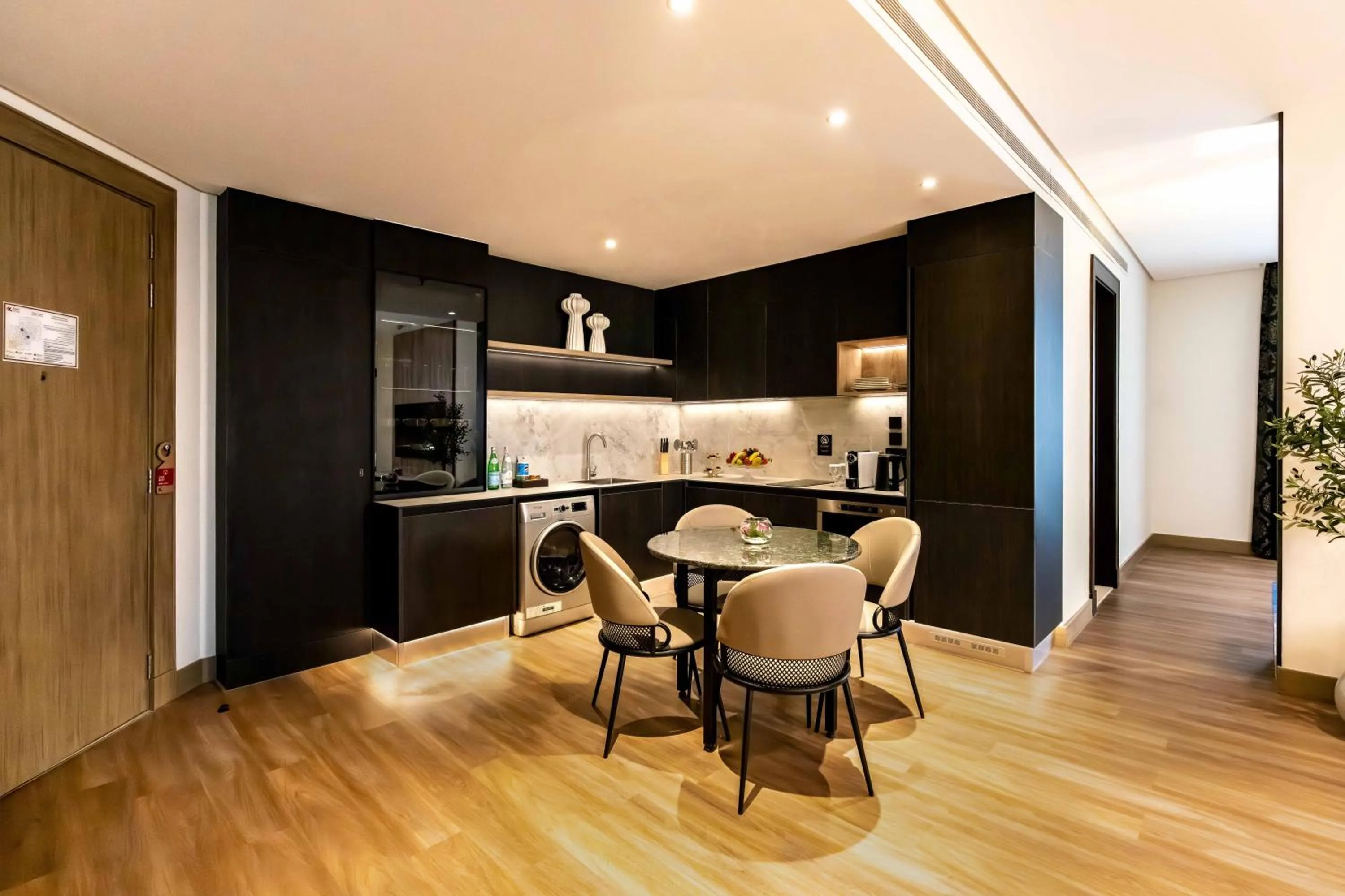 Kitchen or kitchenette in The K Hotel