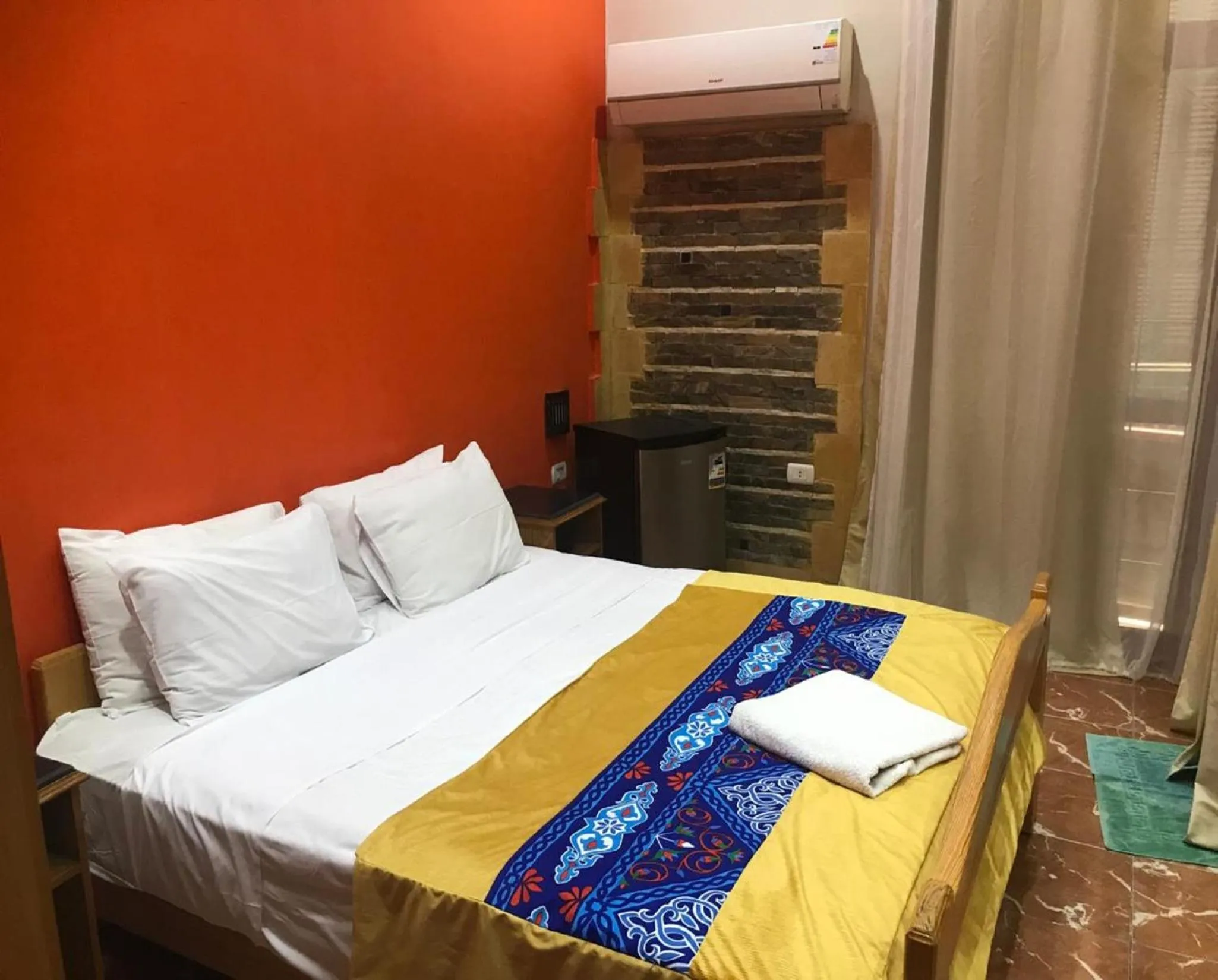 Bed in Golden Hotel Cairo