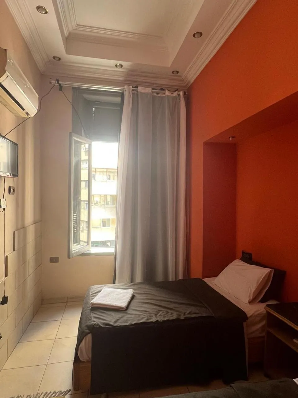 Bed in Golden Hotel Cairo