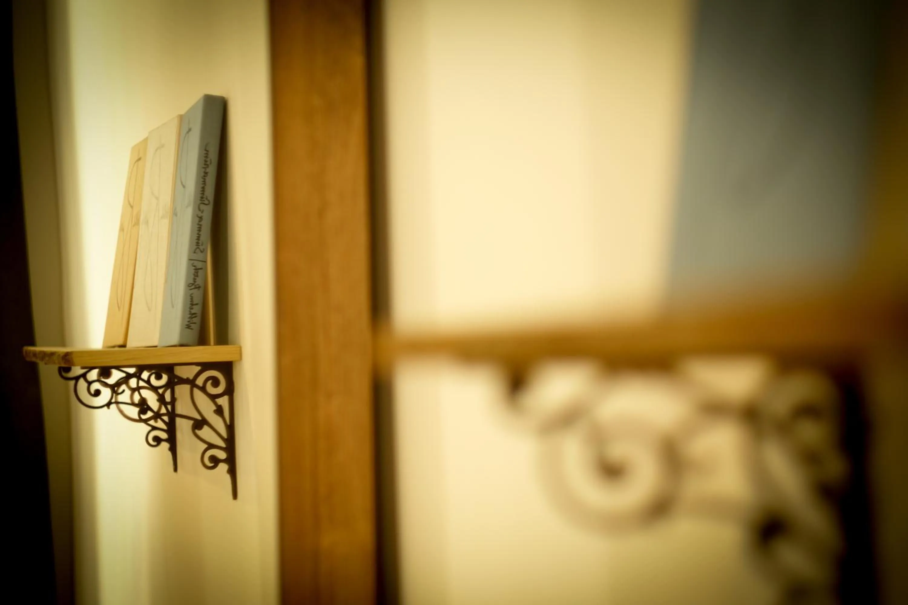 Decorative detail in Hotel Bett und Buch