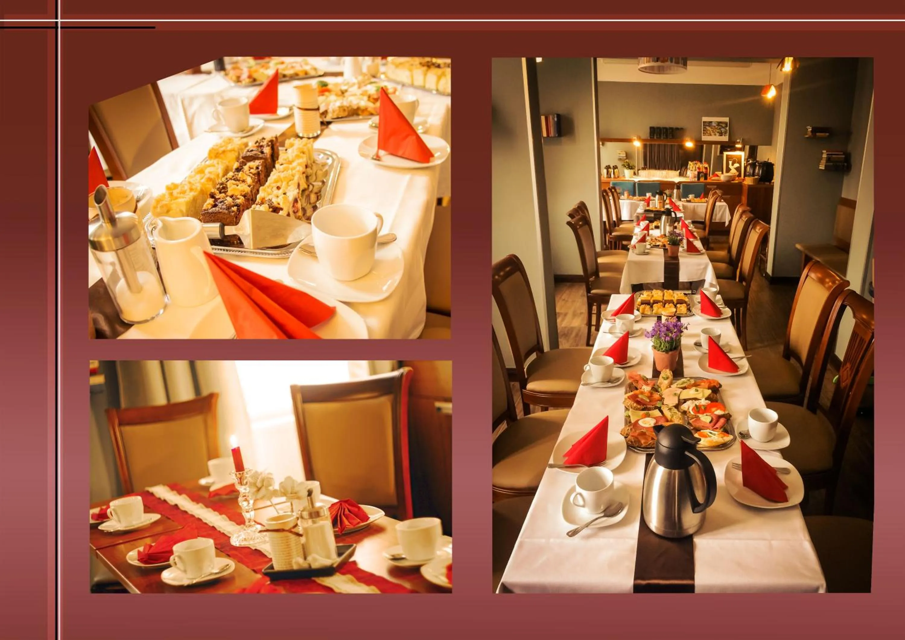 Restaurant/places to eat in Hotel Bett und Buch