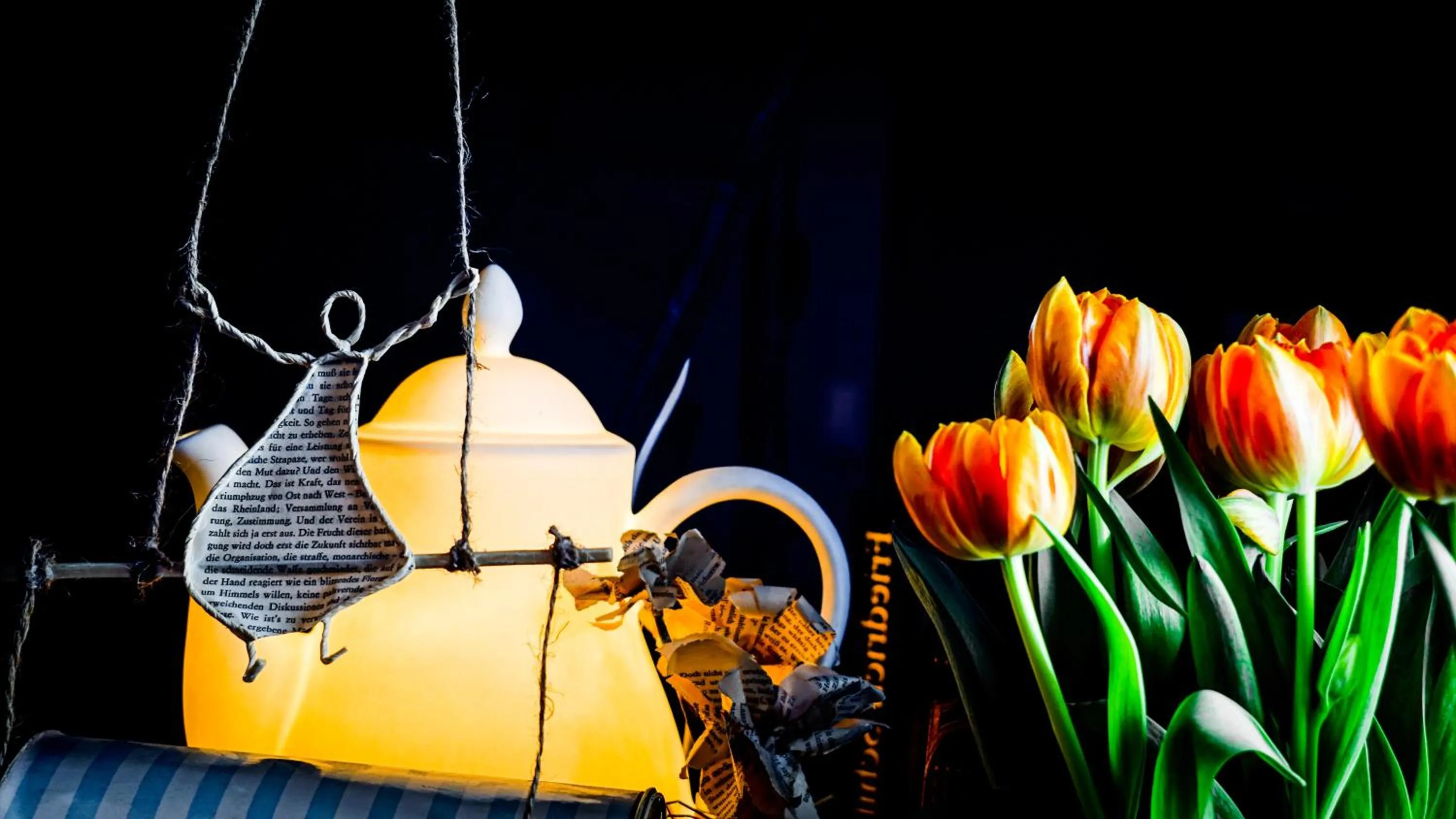 Lobby or reception in Hotel Bett und Buch