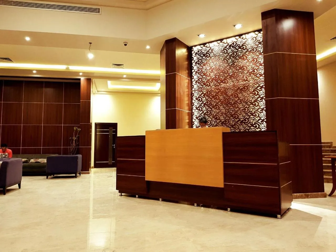 Lobby or reception in Lily Hotel Suite Mubarraz