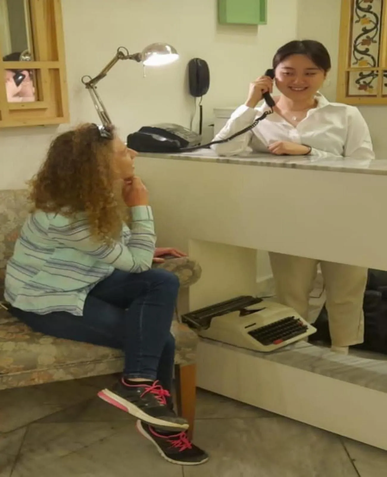 People in Paris Hotel Cairo