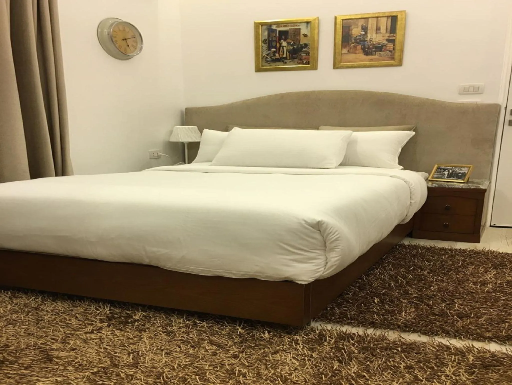 Bed in Paris Hotel Cairo