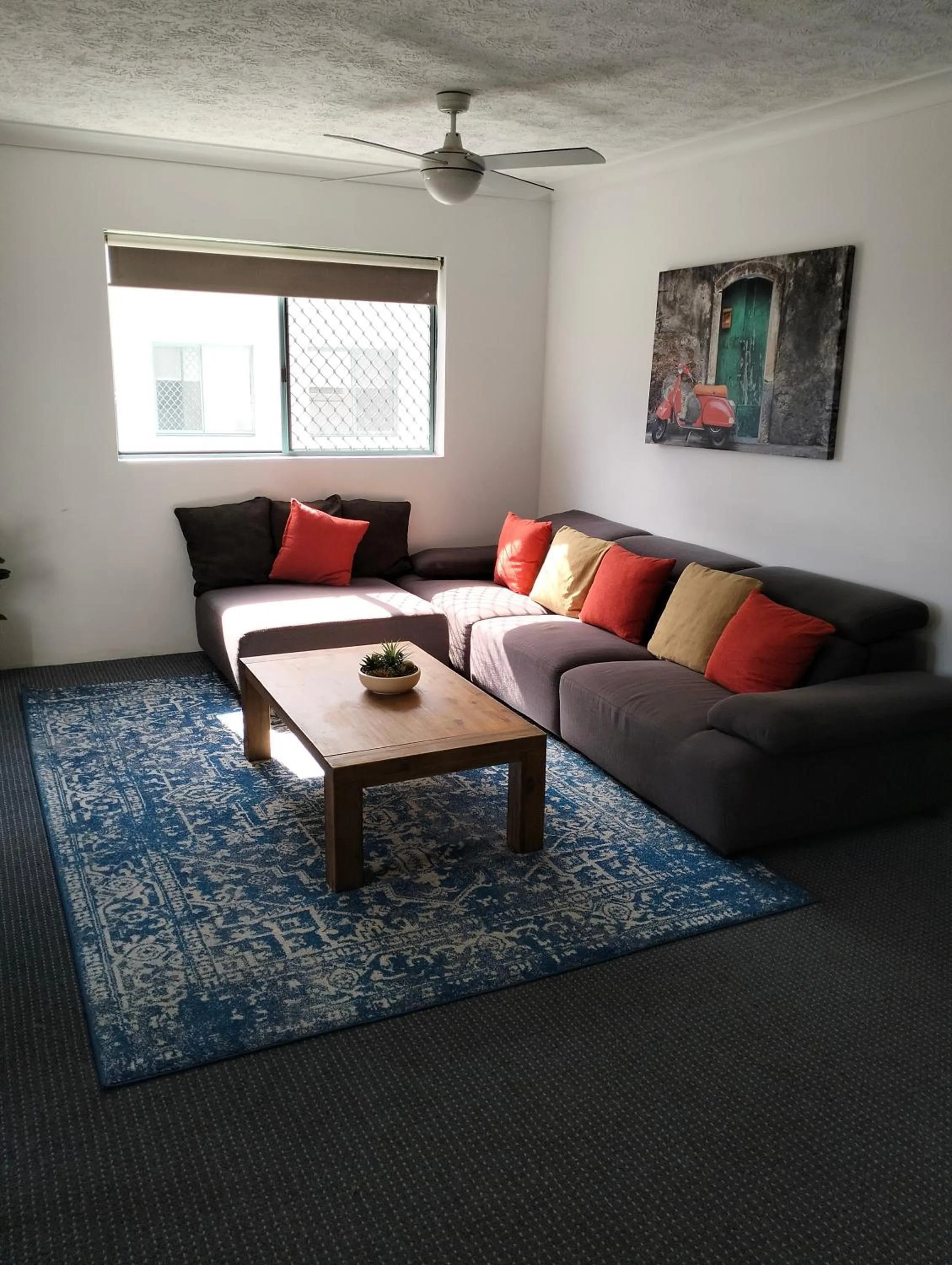 Living room in Pacific Place Apartments