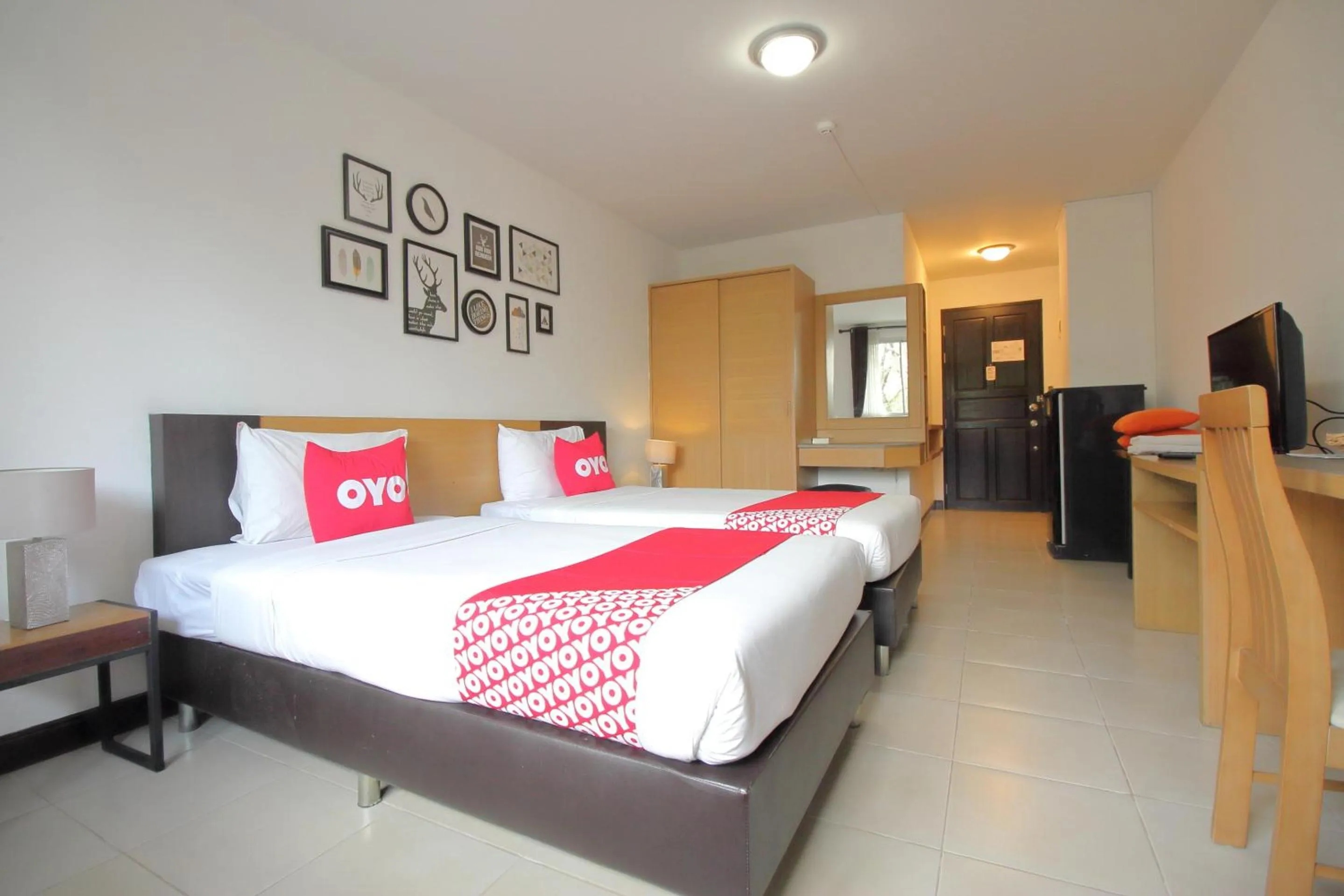 Bedroom in Super OYO Capital O 564 Nature Boutique Hotel