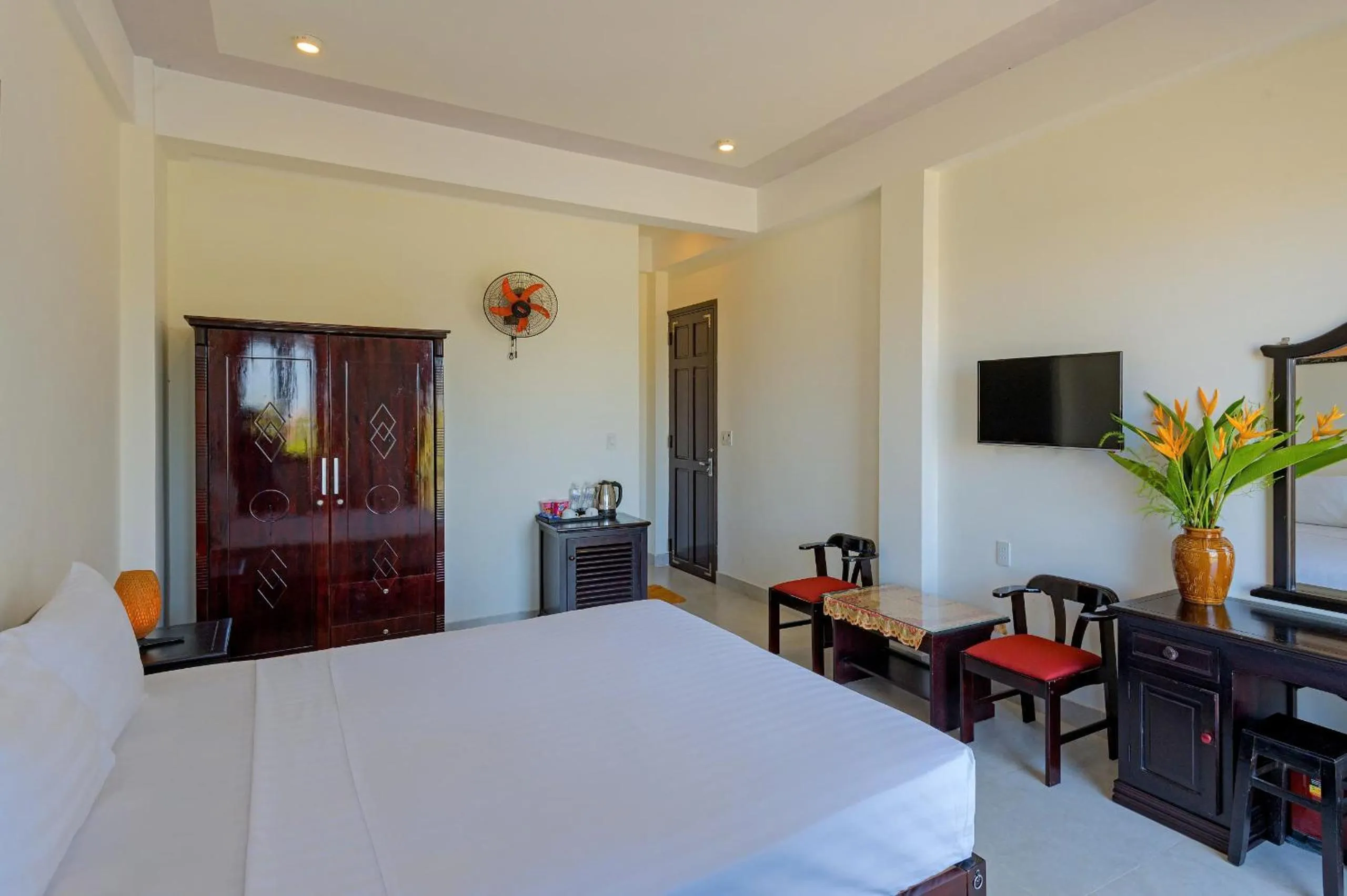 Bed in Blue River Boutique Hoi An Hotel