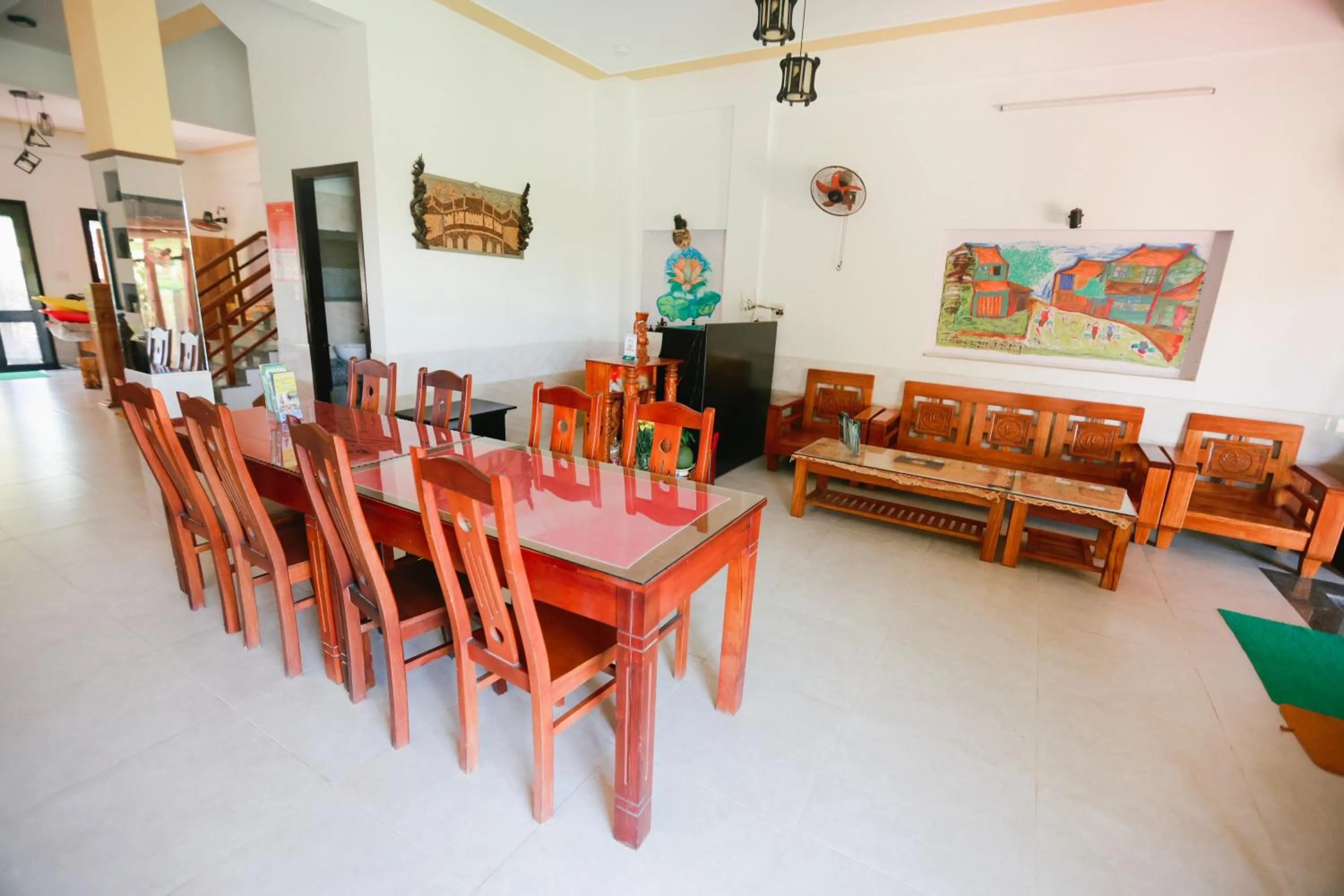 Living room in Blue River Boutique Hoi An Hotel