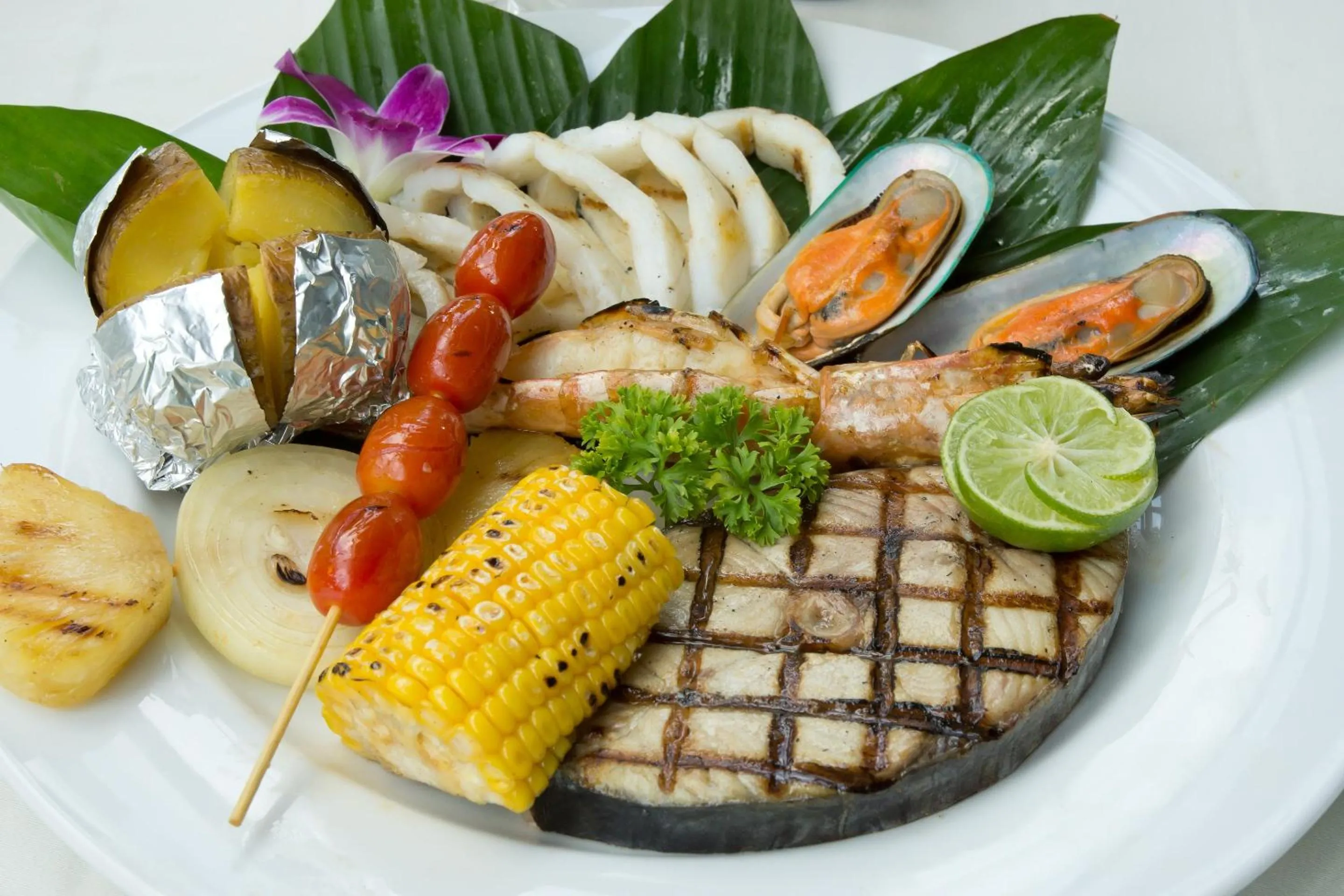 BBQ facilities in Panviman Resort Koh Phangan