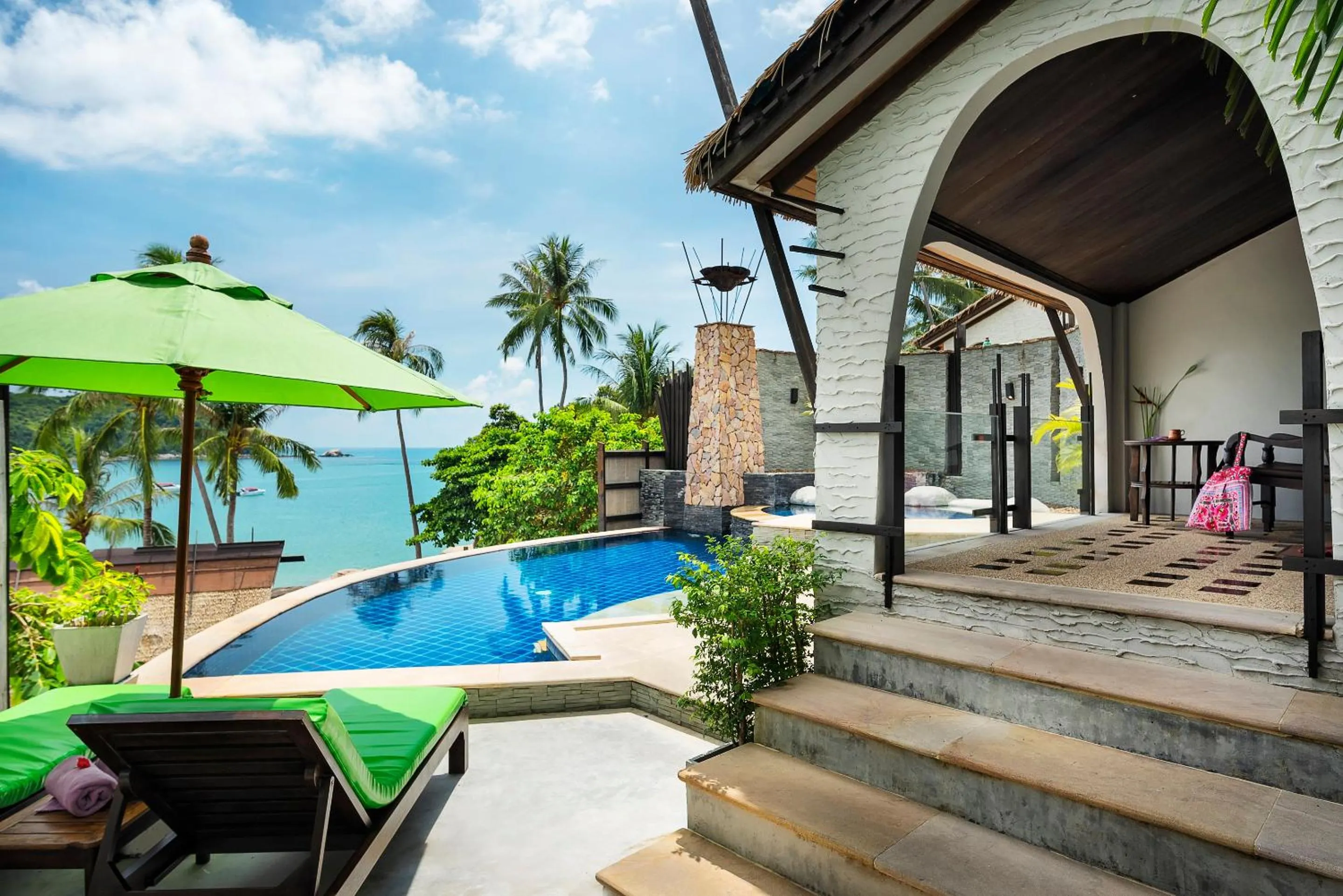 Balcony/Terrace in Panviman Resort Koh Phangan