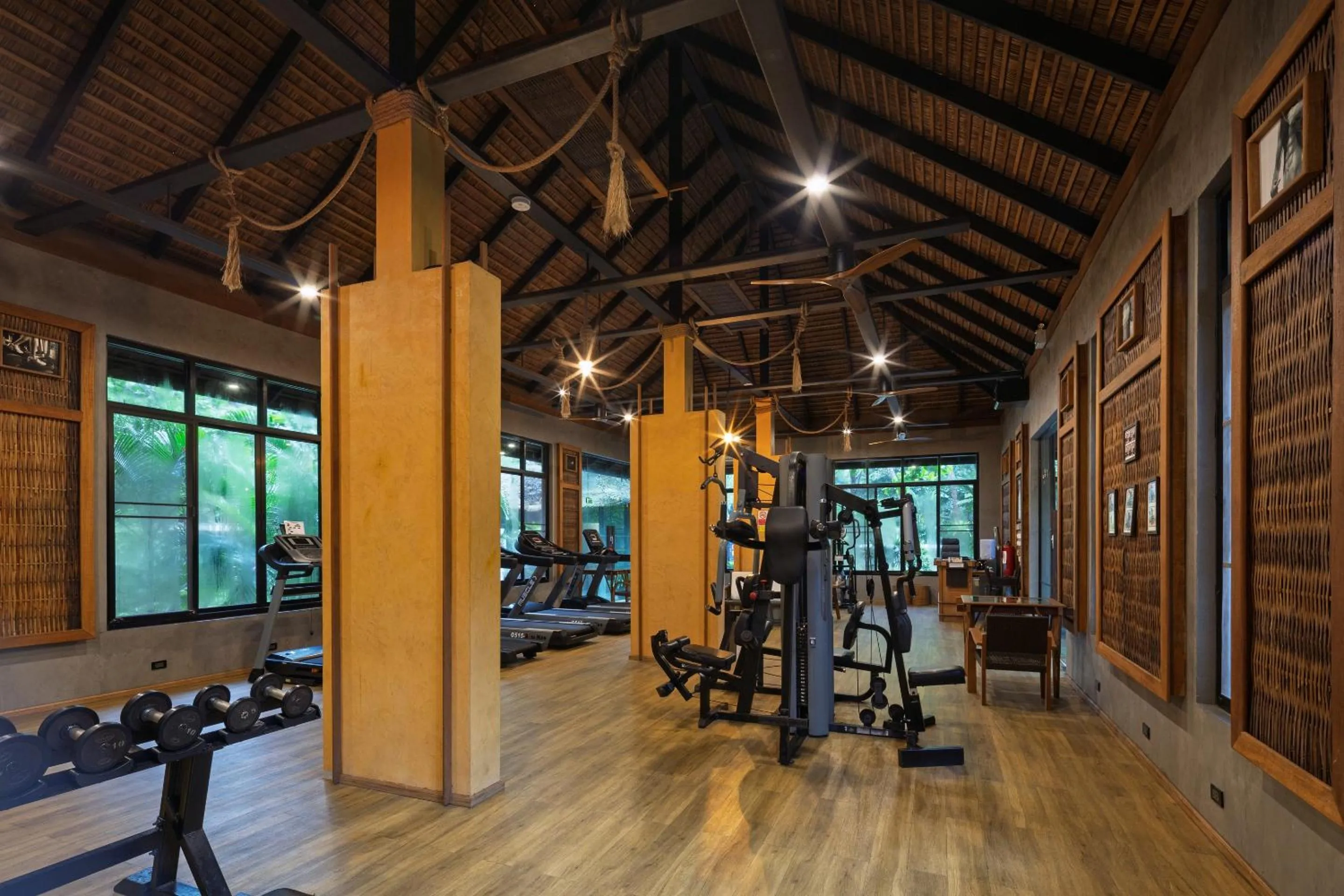 Fitness centre/facilities in Panviman Resort Koh Phangan