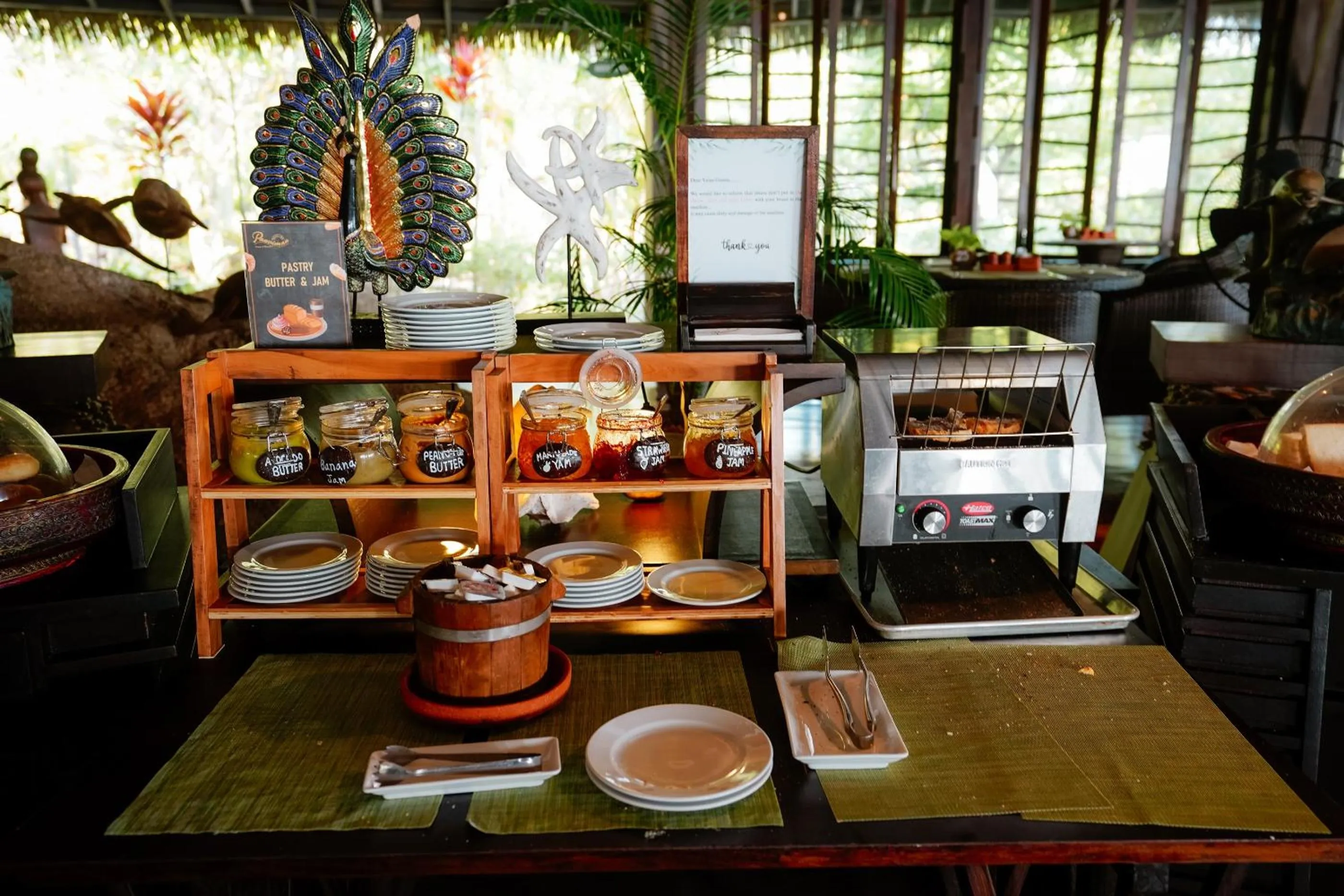 Breakfast in Panviman Resort Koh Phangan