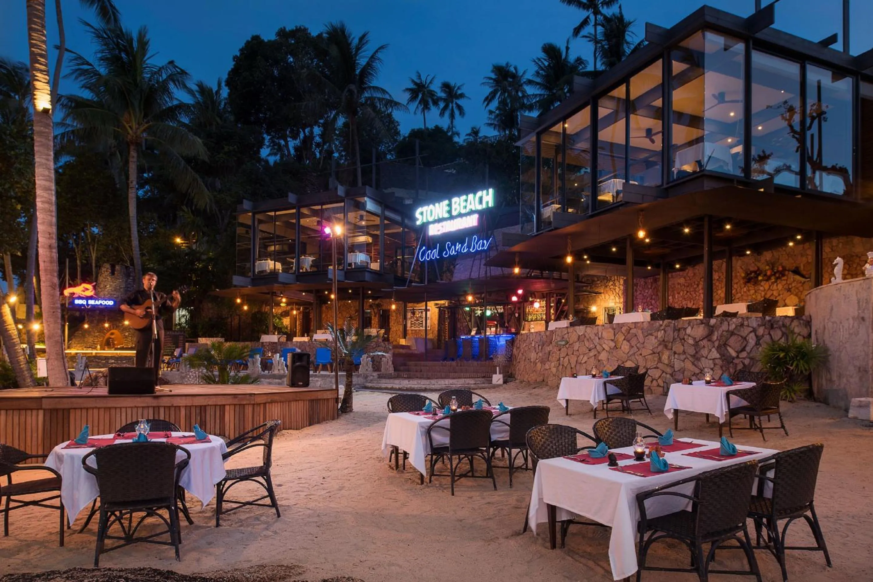 Restaurant/places to eat in Panviman Resort Koh Phangan