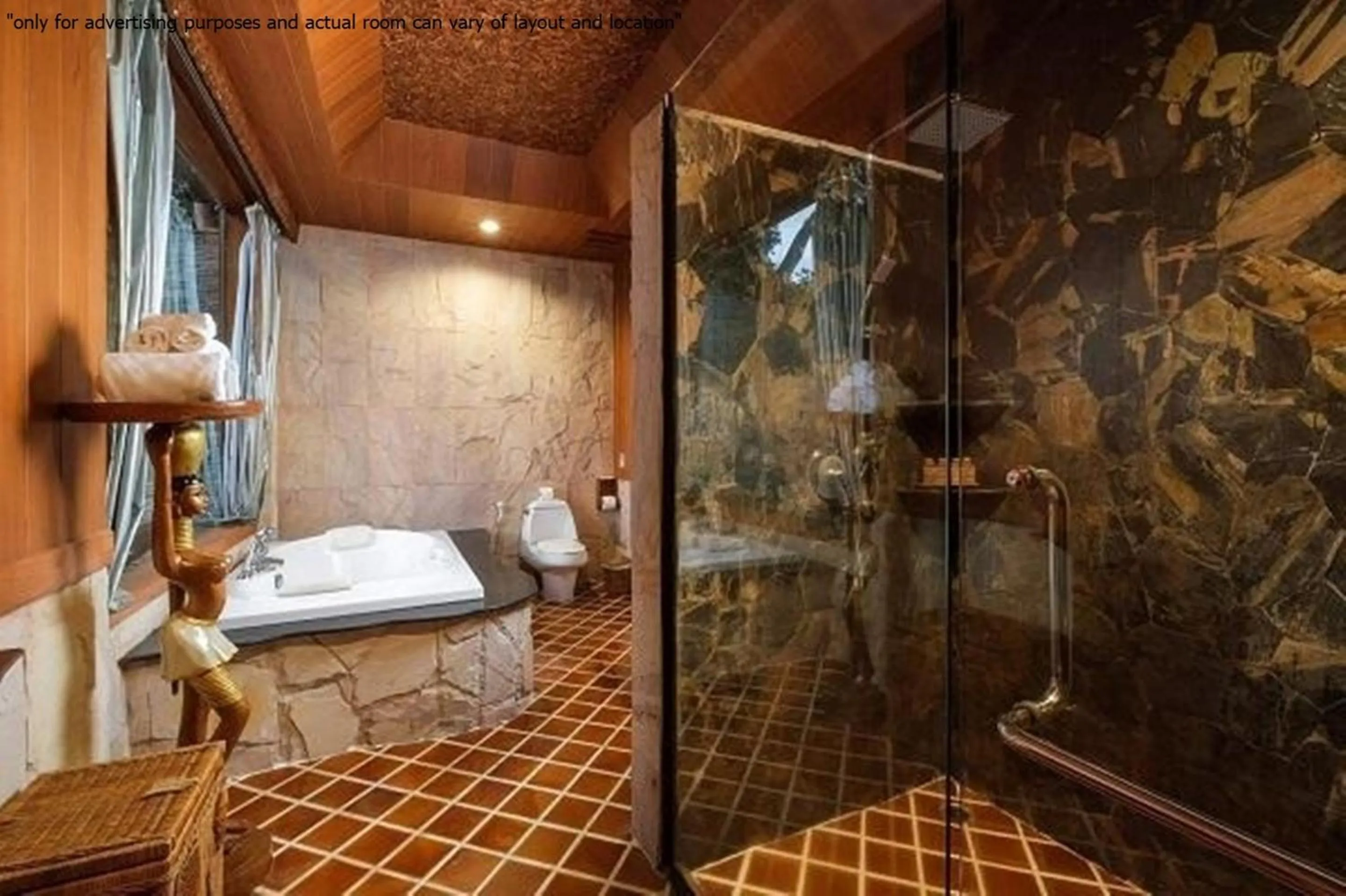 Bathroom in Panviman Resort Koh Phangan