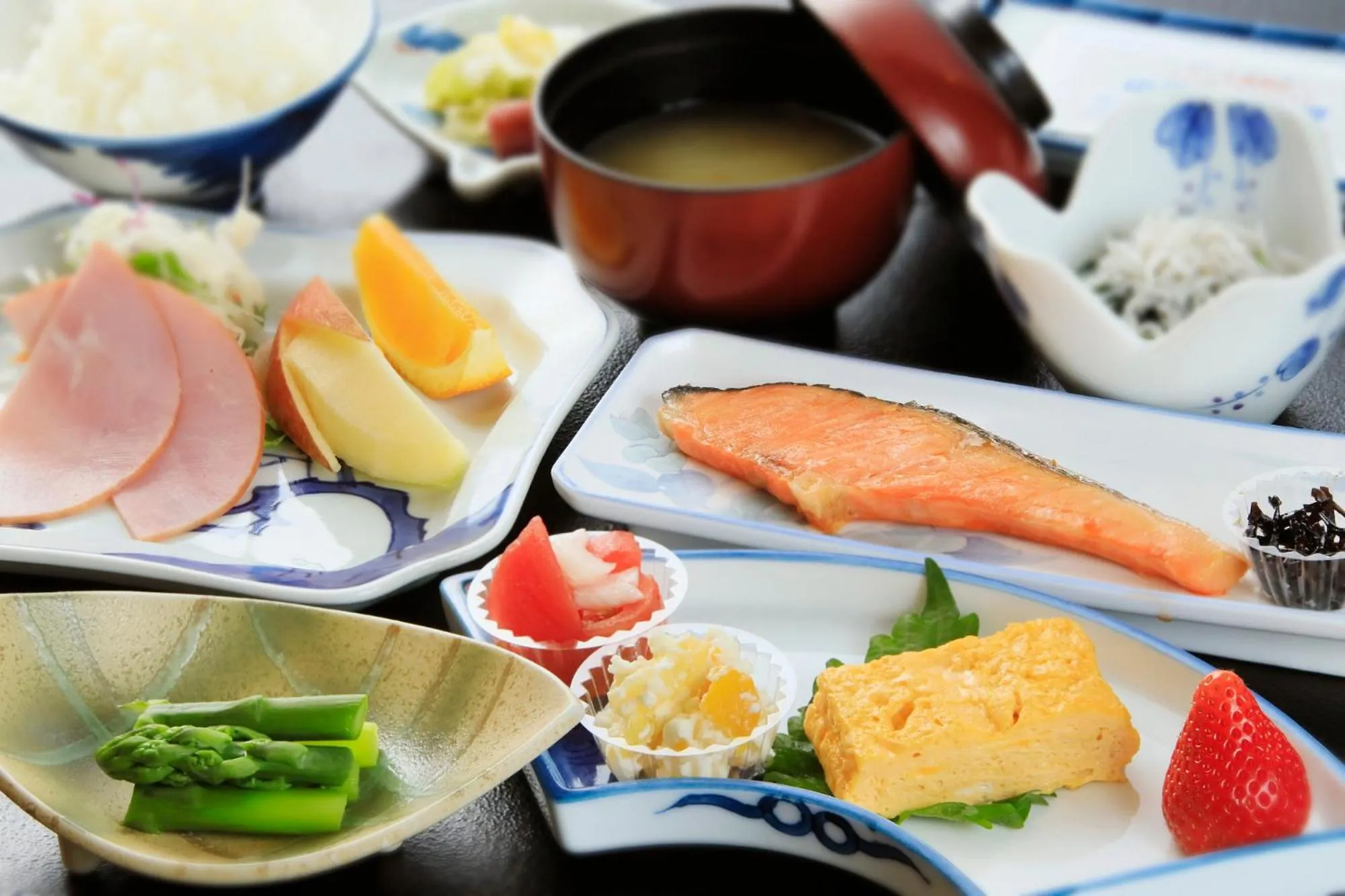 Breakfast in Yudanaka Seifuso