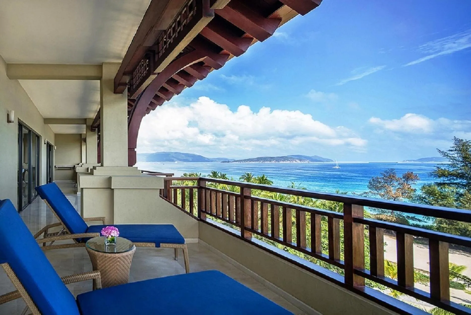 Balcony/Terrace in The Ritz-Carlton Sanya, Yalong Bay