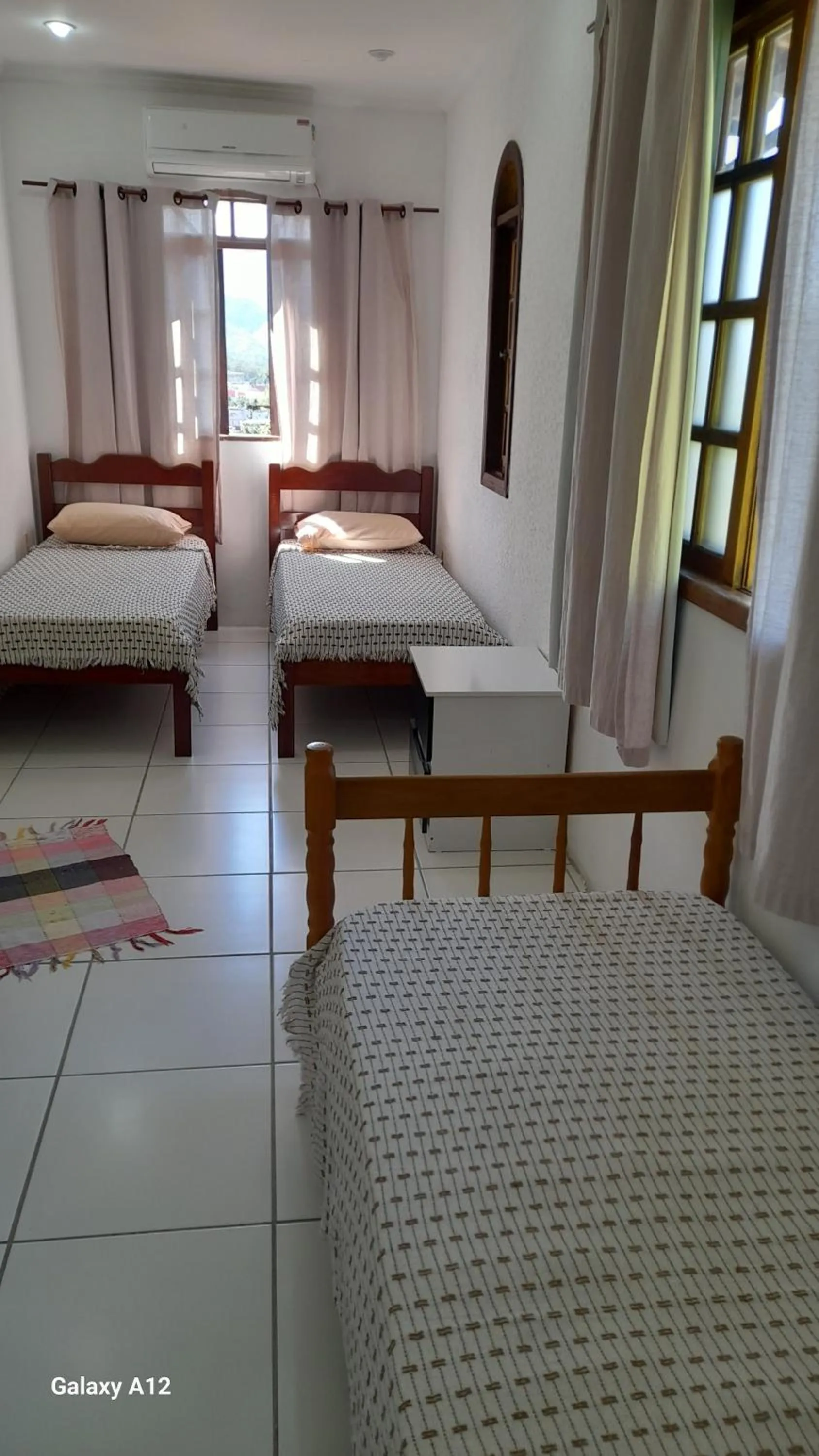 Decorative detail, Bed in Hospedaria Casa de Maria