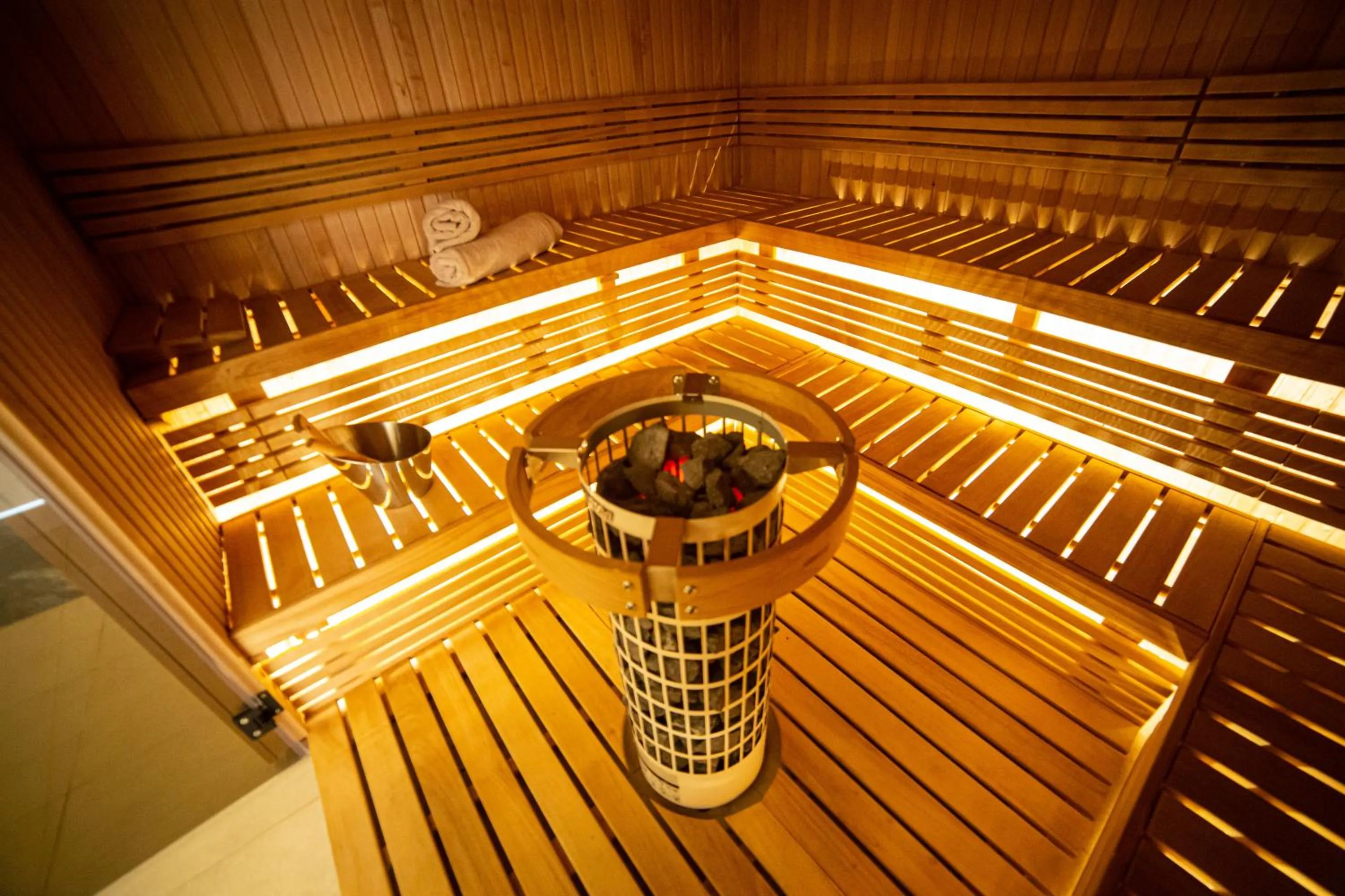 Sauna in OCEANA Hotel & Spa