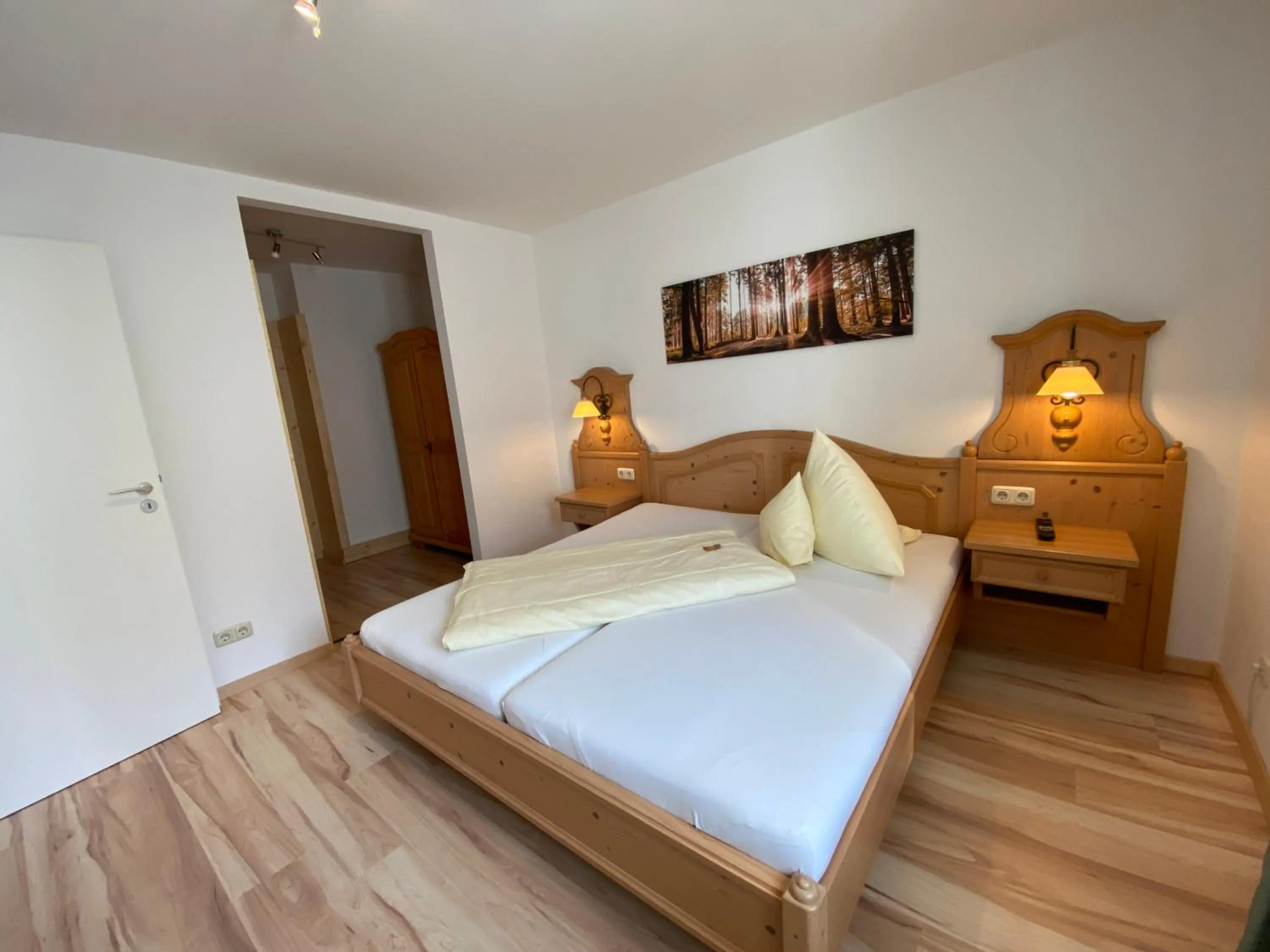 Bed in Hotel Lobmeyer