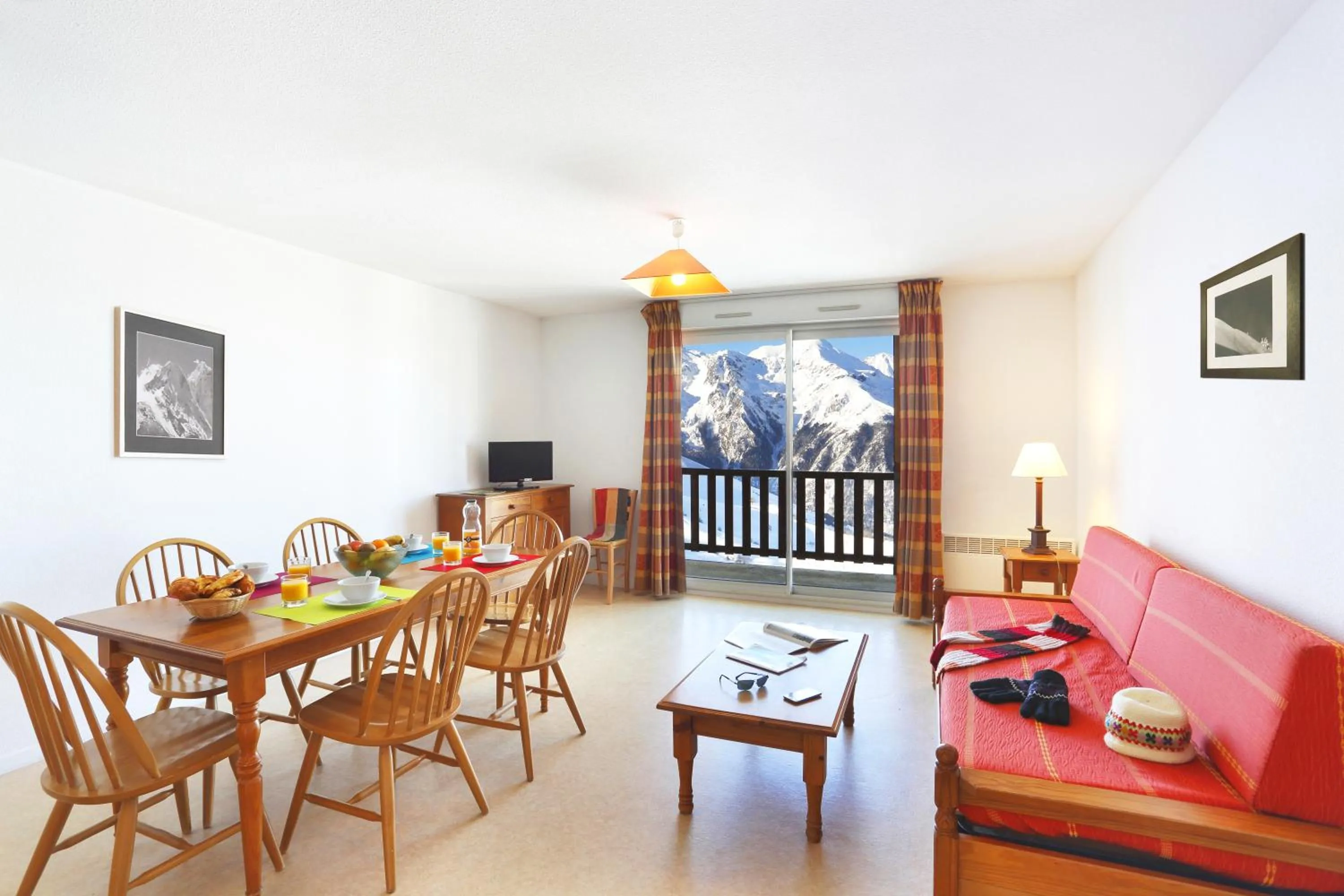 Balcony/Terrace in Résidence Goélia Royal Peyragudes