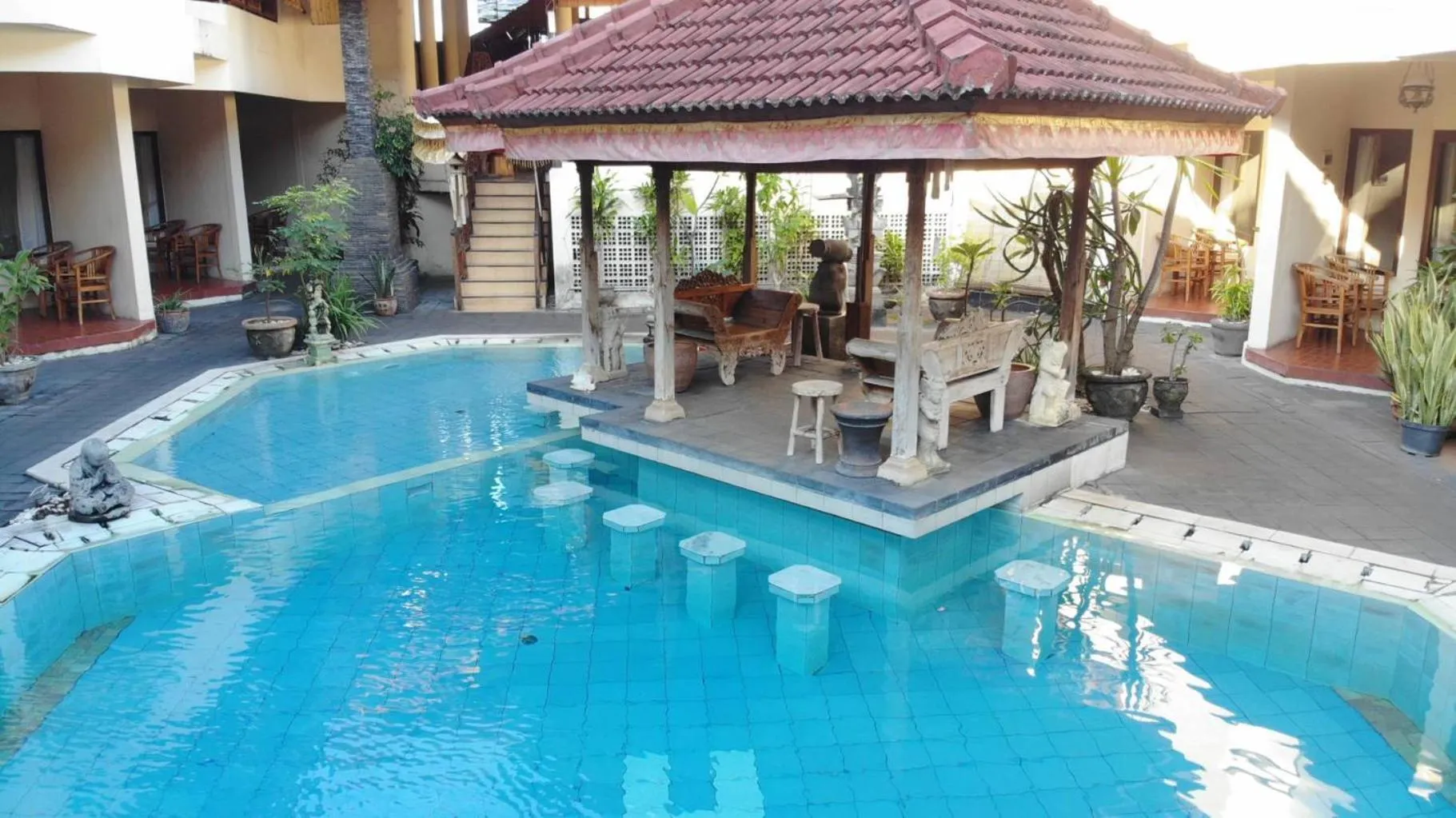 Swimming pool in The Flora Kuta Bali