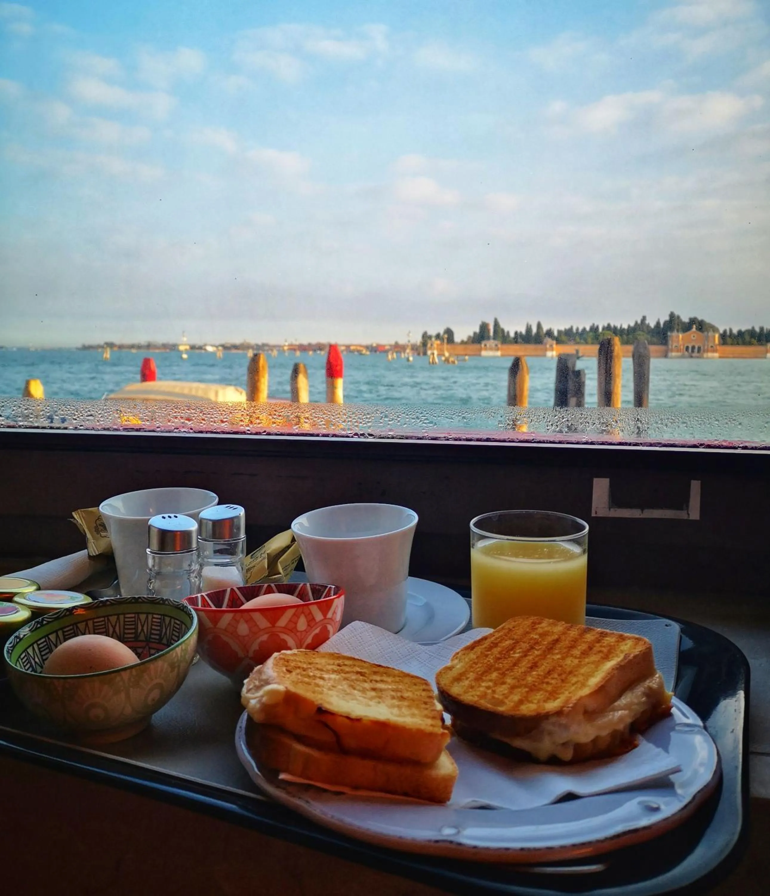 Breakfast in Hotel Vecellio Venice on the Lagoon