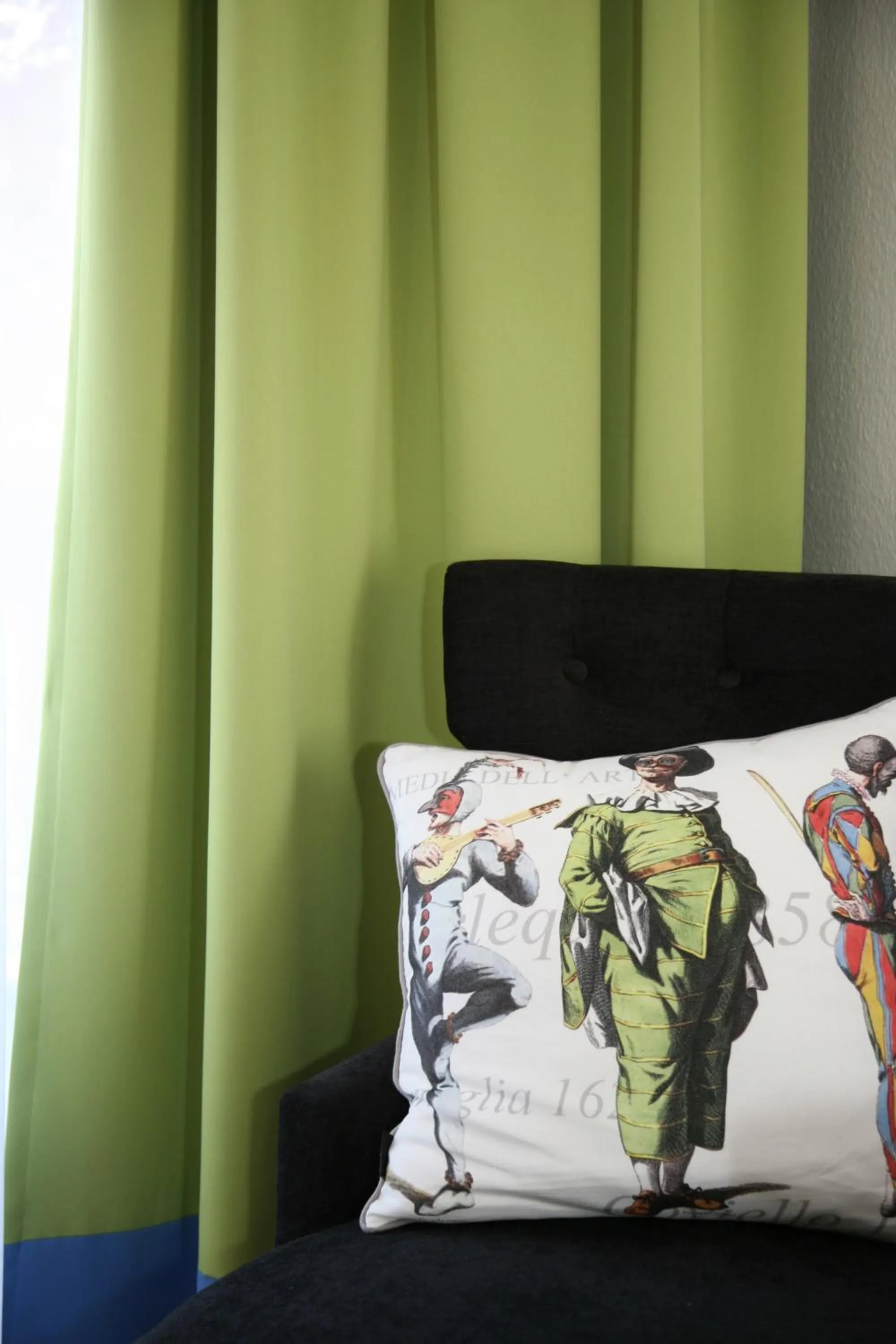 Decorative detail, Bed in Hotel Pflug