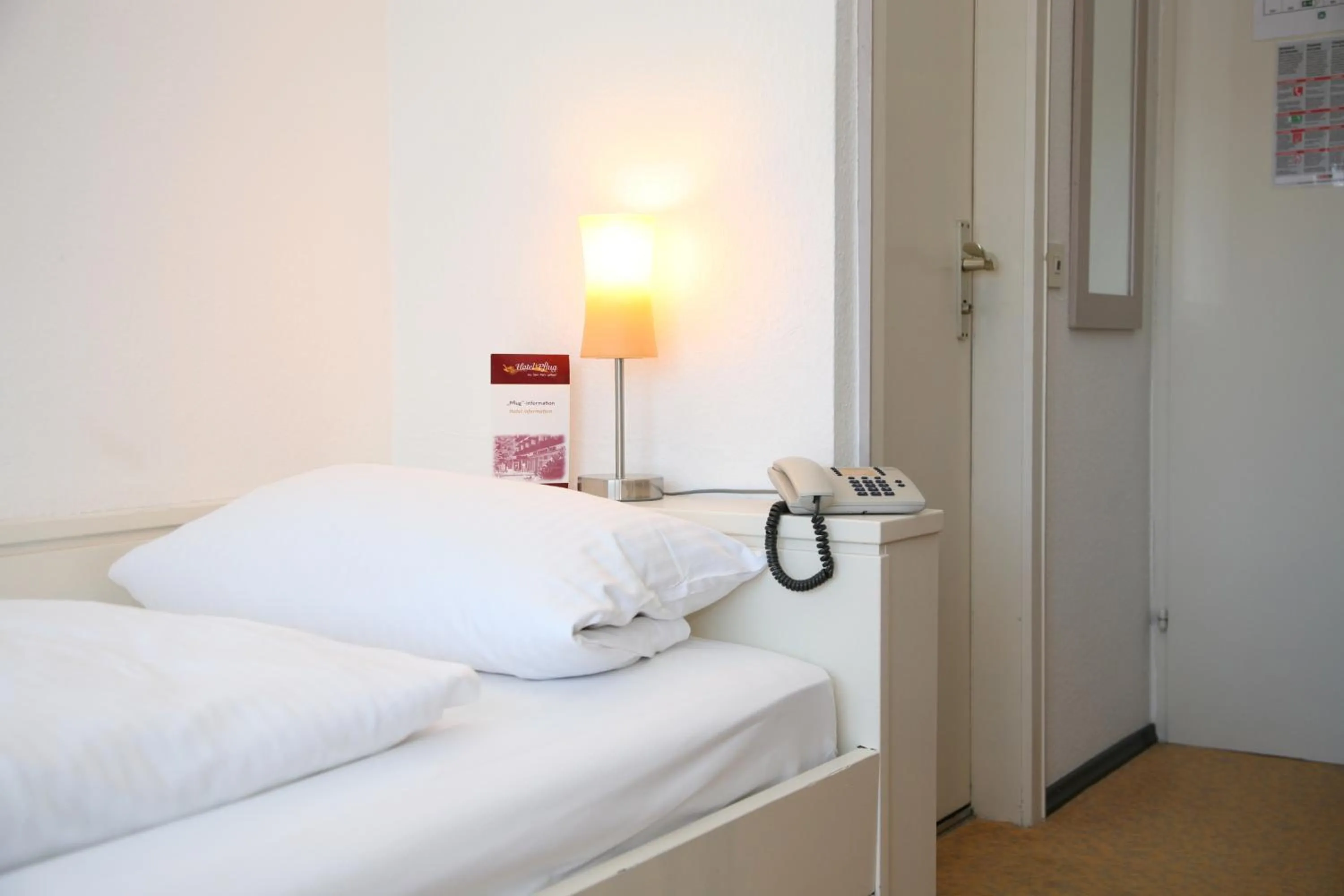 Decorative detail, Bed in Hotel Pflug