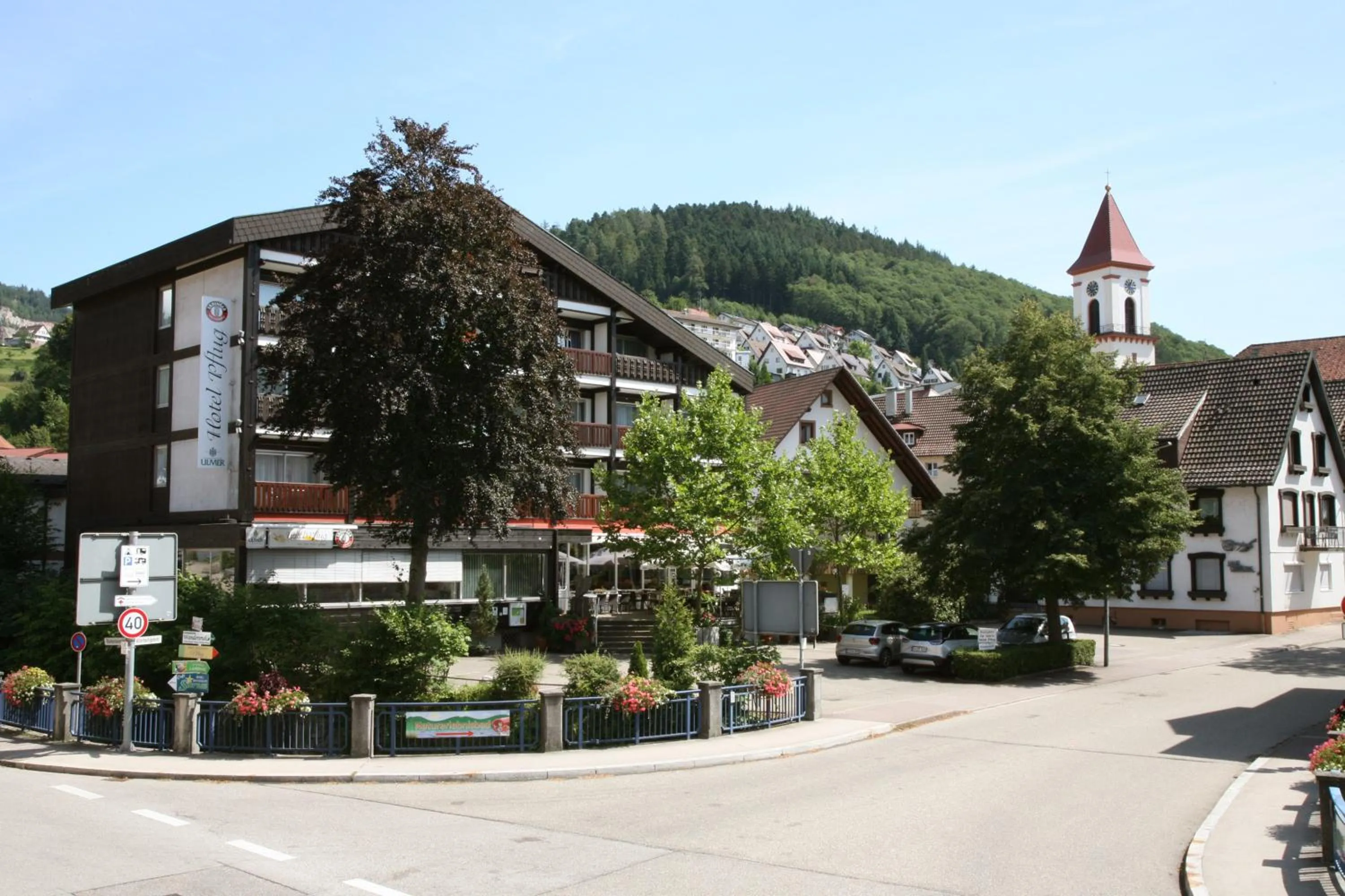 On site in Hotel Pflug