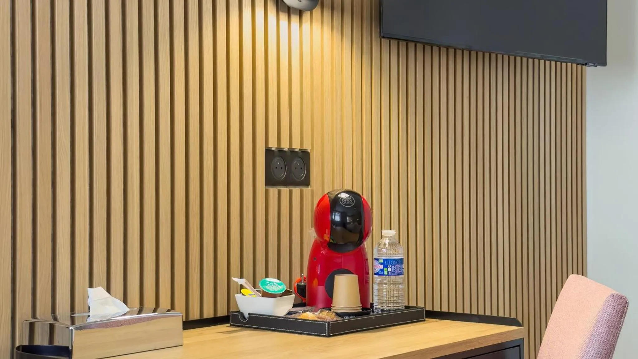 Coffee/tea facilities in Hotel De La Gare
