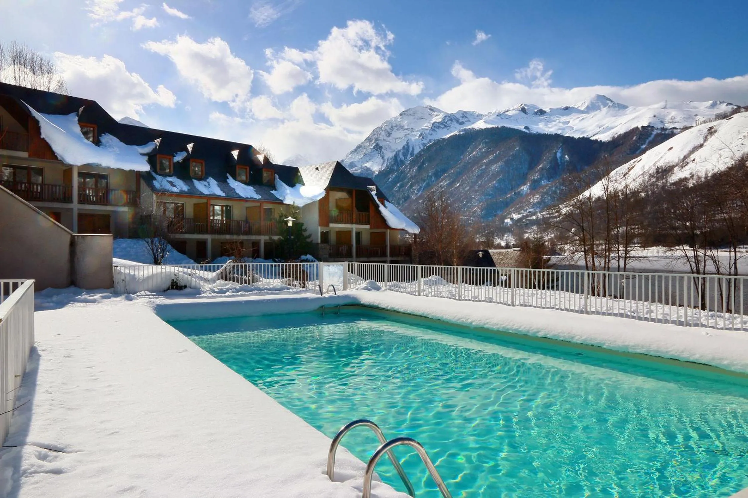 Mountain view in Résidence Goélia La Soulane