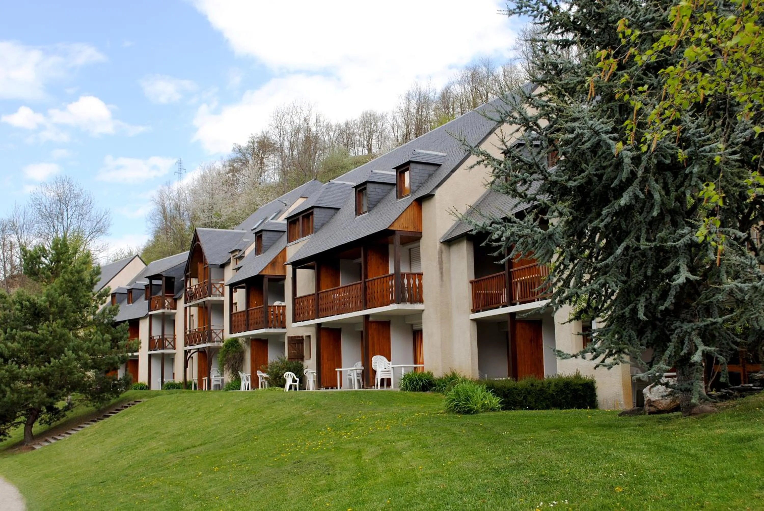 Garden in Résidence Goélia La Soulane