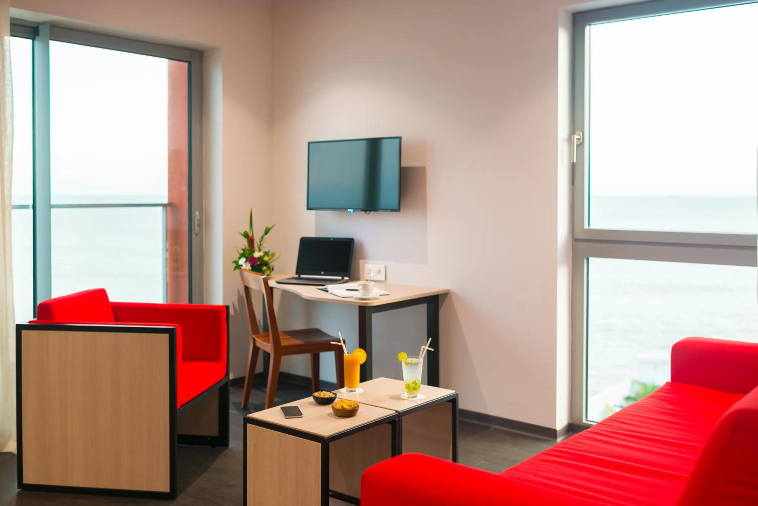 Bedroom in ONOMO Hotel Conakry